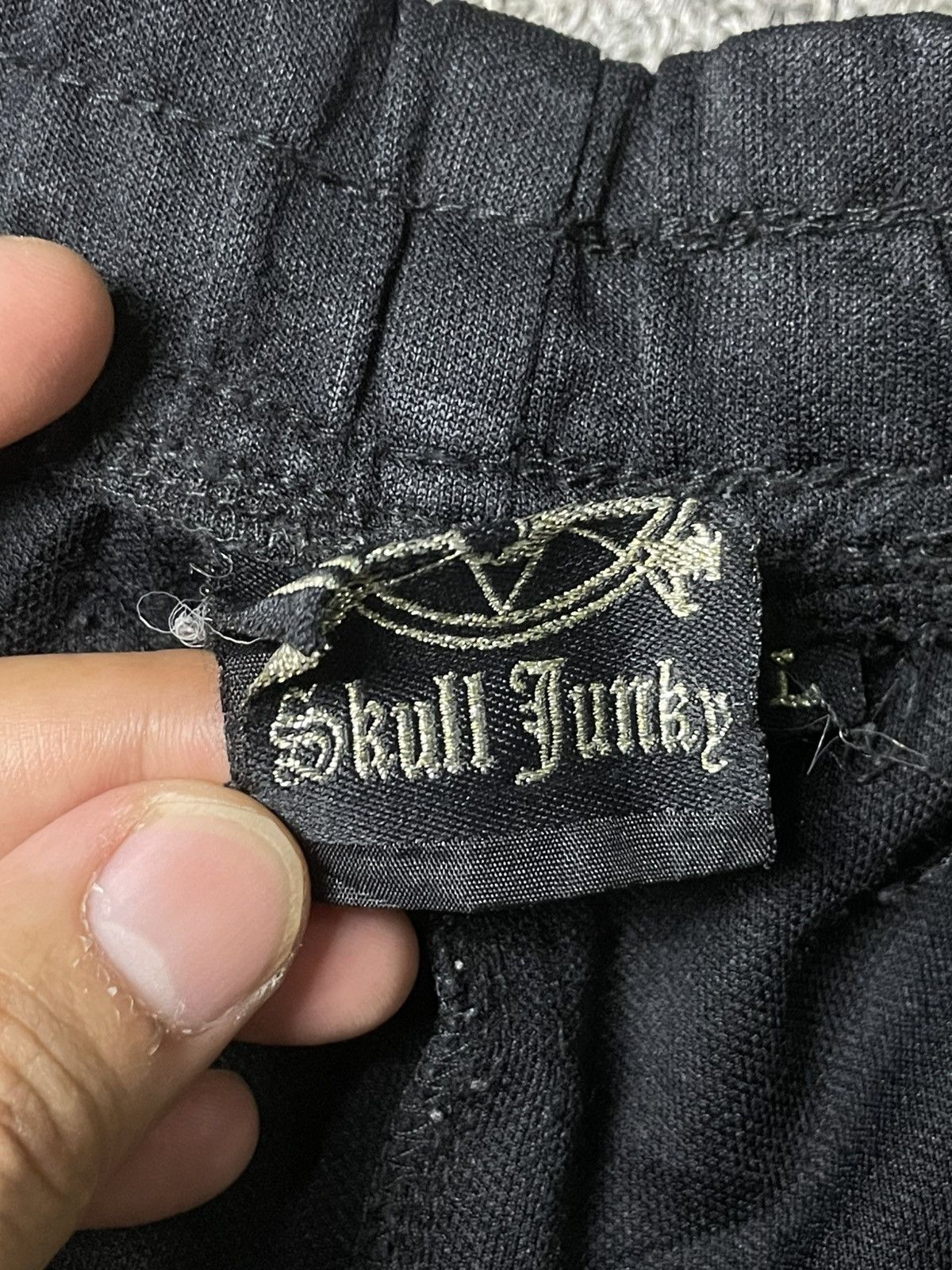 Japanese Brand × Seditionaries × Vintage RARE SKULL FUNKY TRACK PANTS (86) Size US 33 - 10 Thumbnail