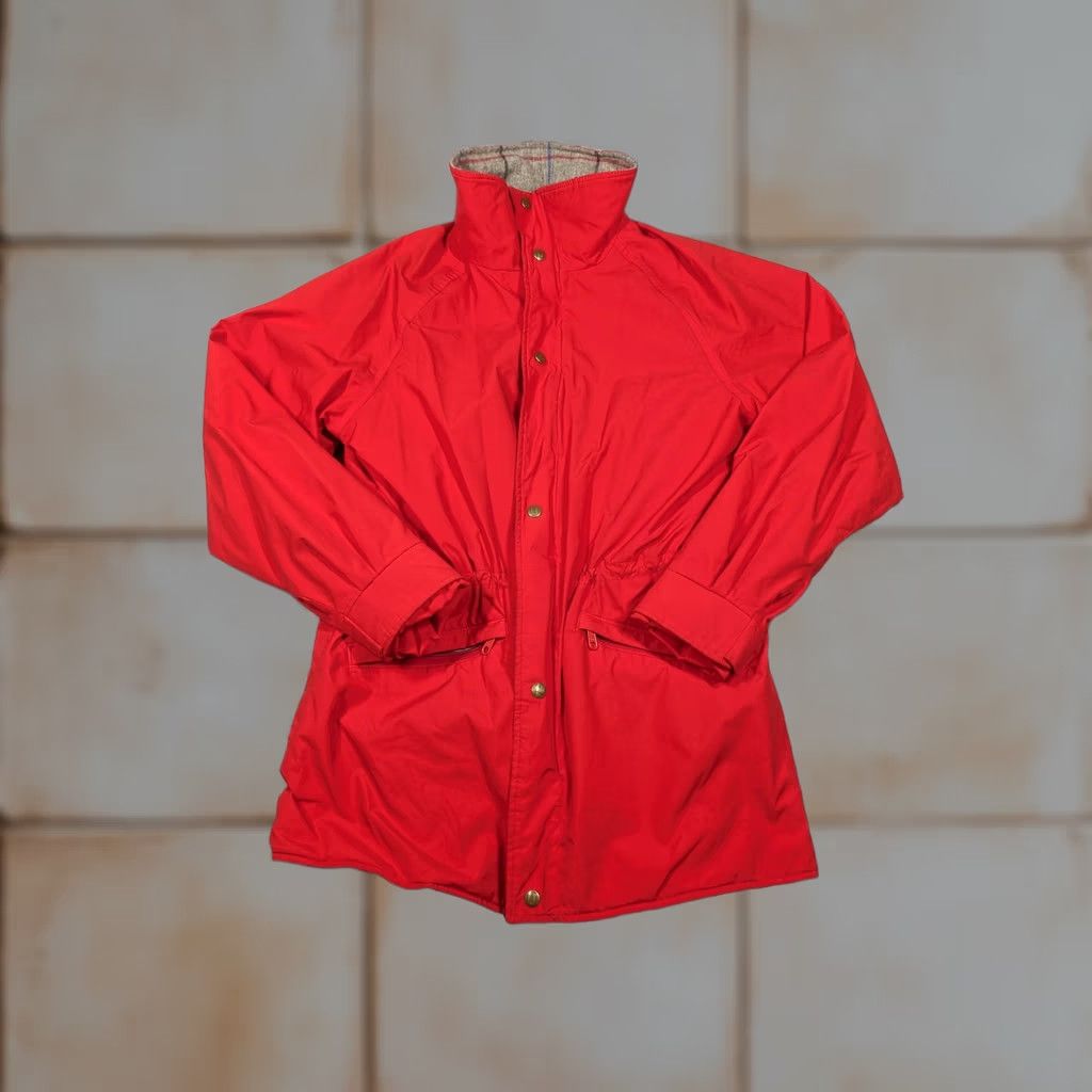 Lands' End VINTAGE Lands' End Parka Coat Mens M Red Gore-Tex Lined Wool Insulated Zip Pockets Size US M / EU 48-50 / 2 - 1 Thumbnail
