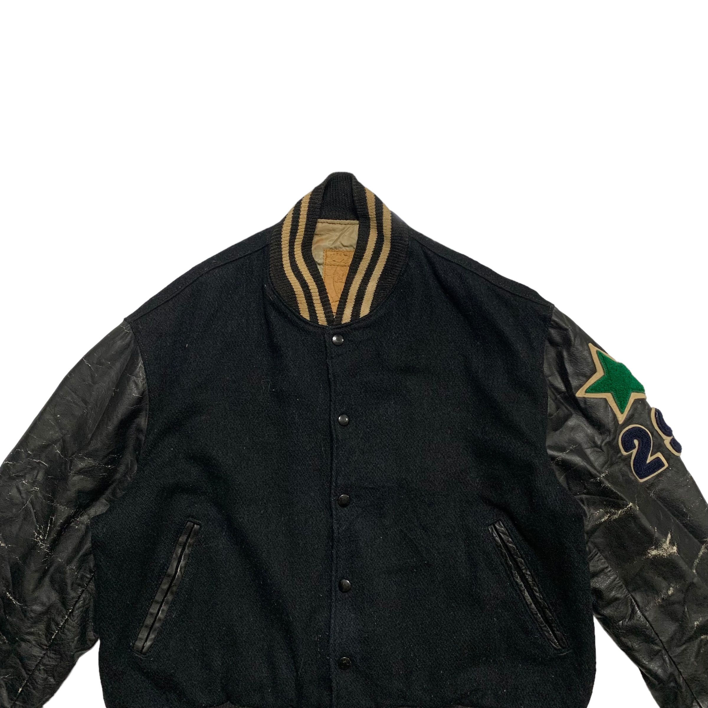 Golden Bear Vintage 80s Golden Bear Budweiser Varsity Jacket Size US XL / EU 56 / 4 - 3 Thumbnail