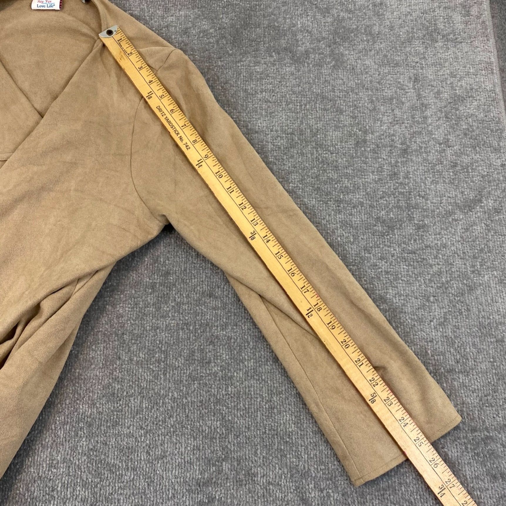 Vintage Gretchen Scott Open Front Cardigan Womens Large Brown Sweater Loose Polyester Open Front Cardigan Vintage No Size L / US 10 / IT 46 - 6 Thumbnail