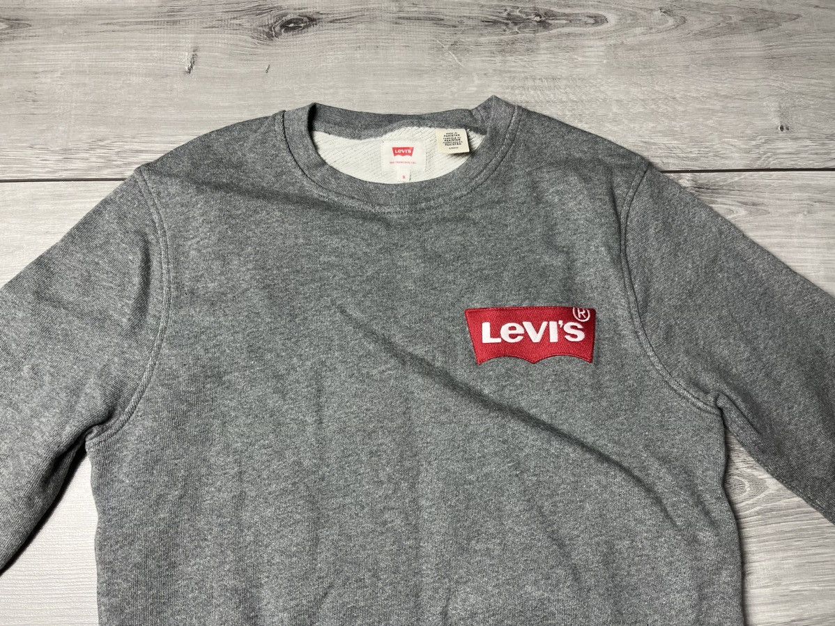 Levi's Levis sweatshirt embroidered logo size Small Size US S / EU 44-46 / 1 - 3 Thumbnail