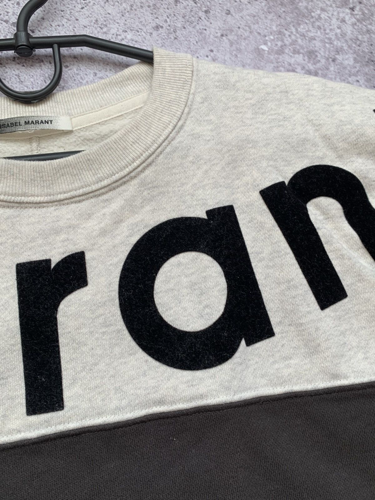 Isabel Marant 🔥ISABEL MARANT BIG LOGO SWEATSHIRT OLD MONEY STYLE Size US M / EU 48-50 / 2 - 6 Thumbnail