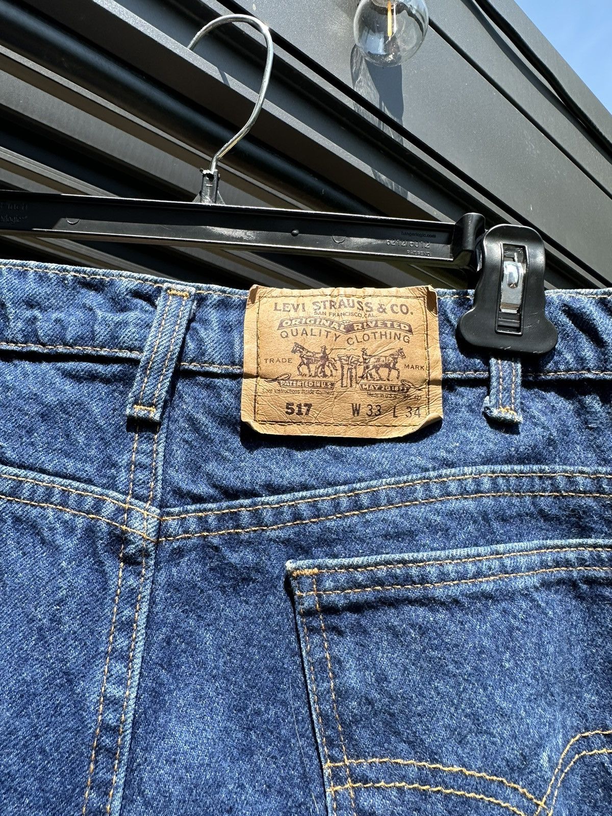 Levi's Vintage Levi’s 517 Orange Tab USA Made Size US 33 - 4 Thumbnail