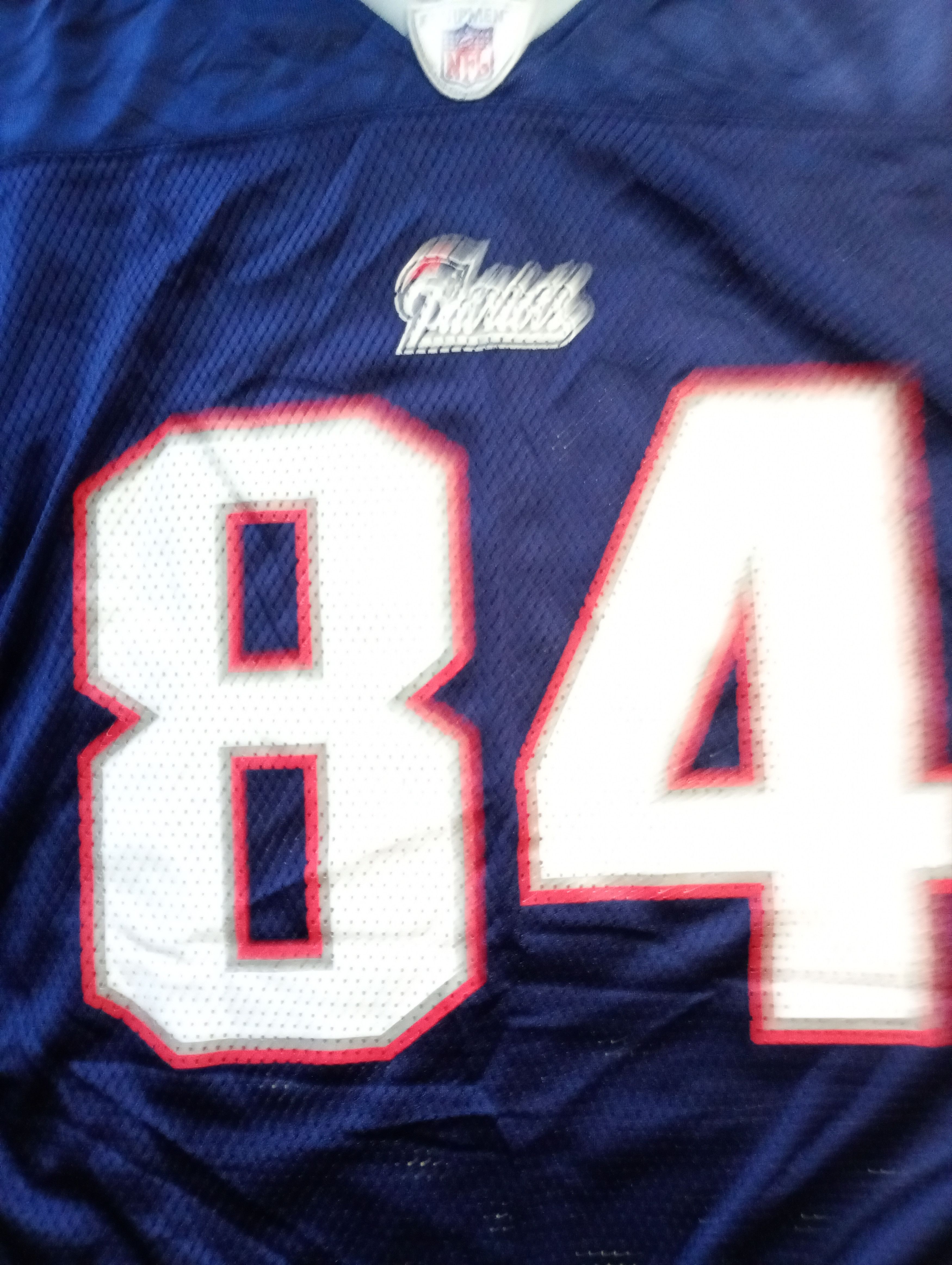 Reebok Reebok Patriots NFL Jersey 84 Watson 2005-2006 Size US S / EU 44-46 / 1 - 6 Thumbnail