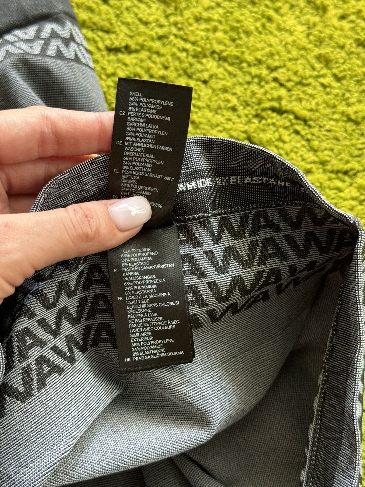 Alexander Wang × Designer Alexander Wang x H&M monogram skirt Size 26" / US 2 / IT 38 - 4 Thumbnail