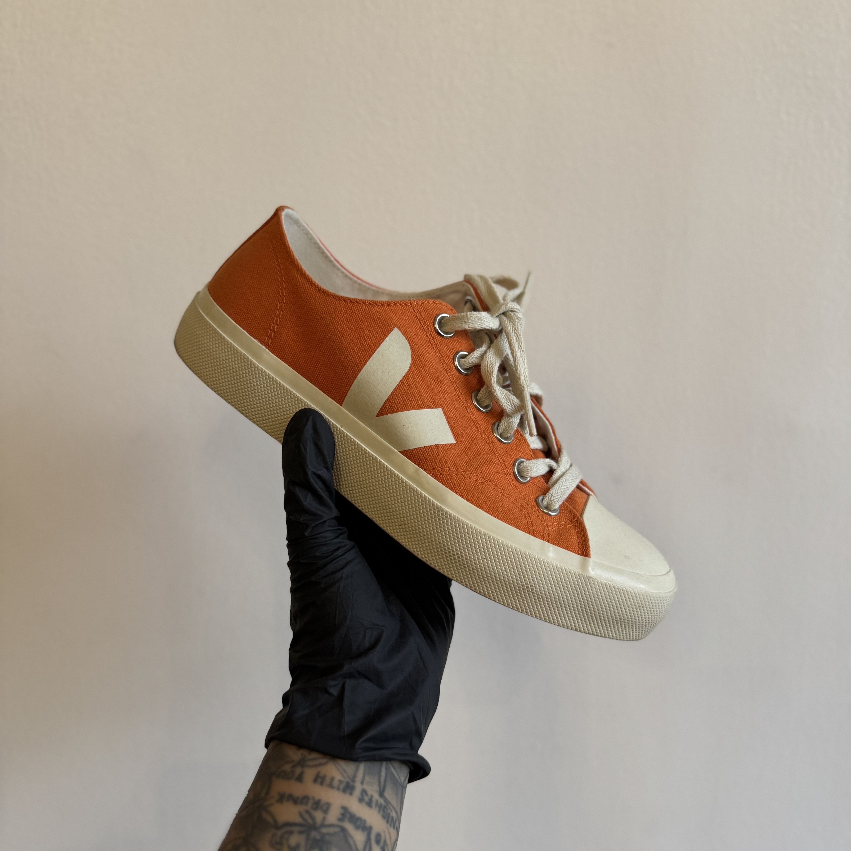 Veja Veja Wata II Low Canvans Pumpkin Pierre Size US 8 / IT 38 - 7 Thumbnail