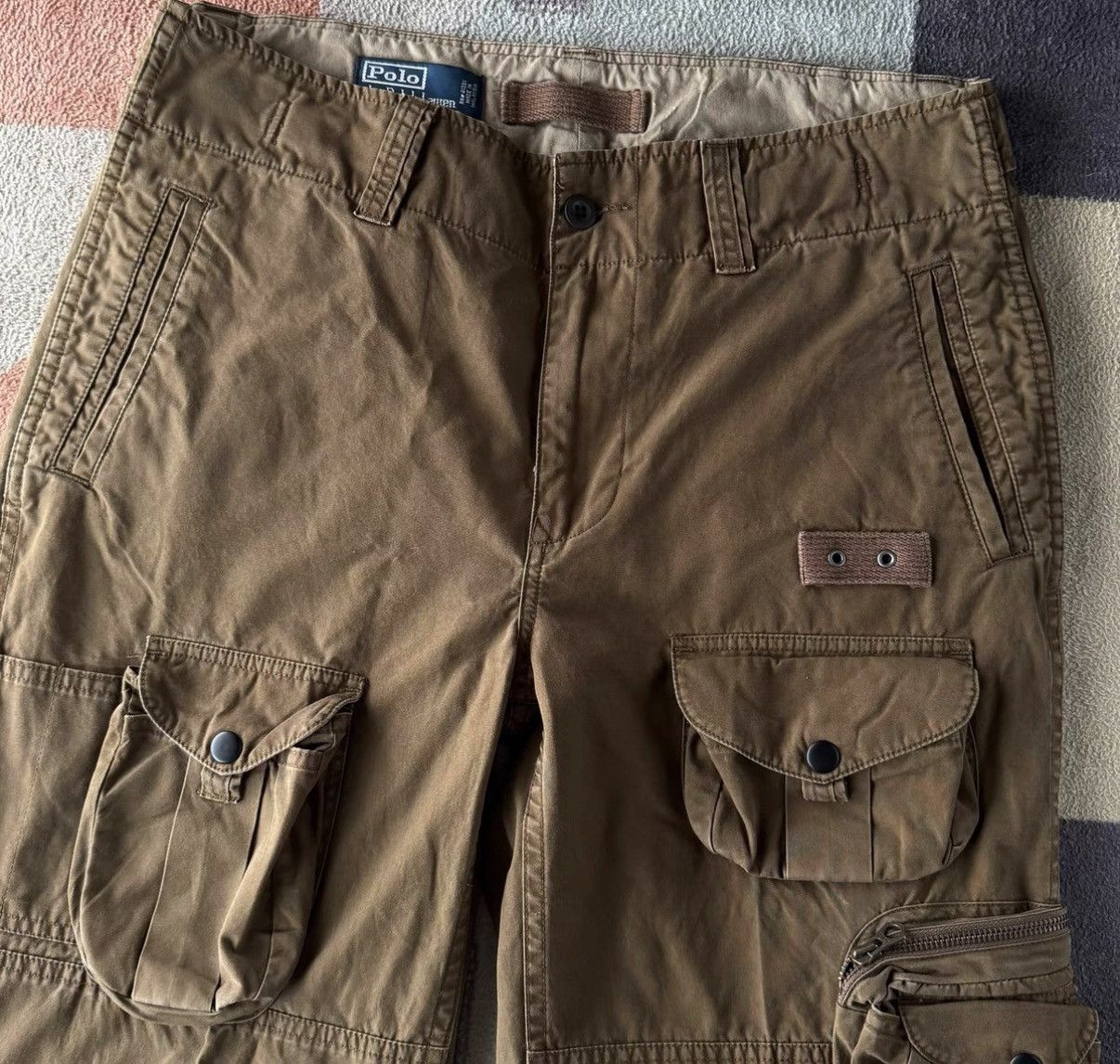 Polo Ralph Lauren Ralph Lauren Polo RL Multi-Pocket Cargo Parachute Pants K22 Size US 33 - 7 Thumbnail