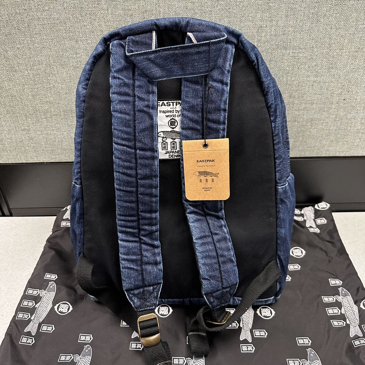 Eastpak Eastpak Padded Pak'r Japanese Kuroki Selvedge Denim Backpack Size ONE SIZE - 3 Thumbnail