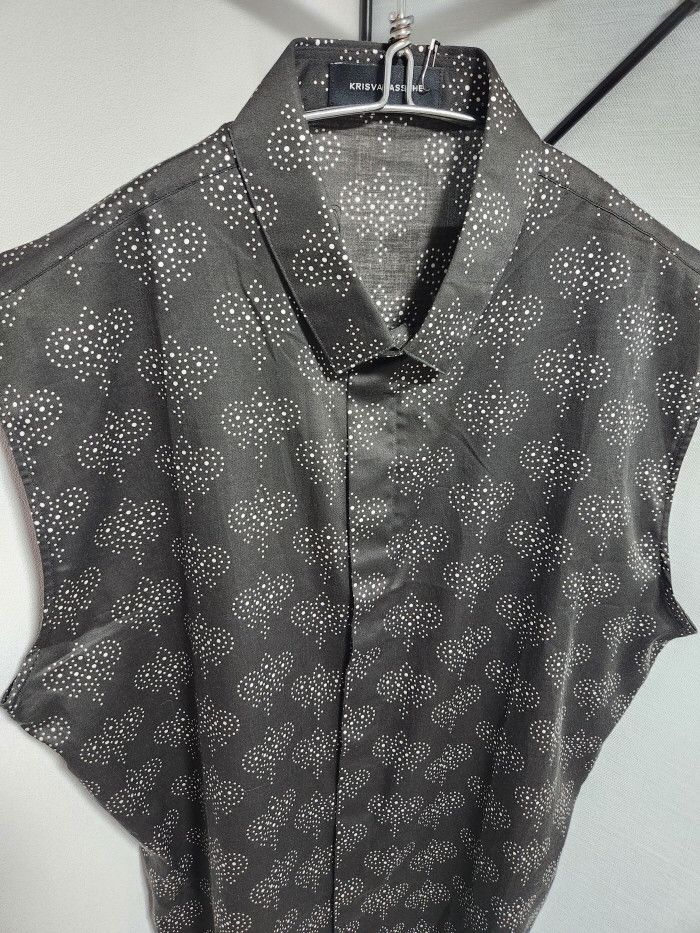 Kris Van Assche kris van assche patten sleeveless shirt Size US M / EU 48-50 / 2 - 2 Thumbnail