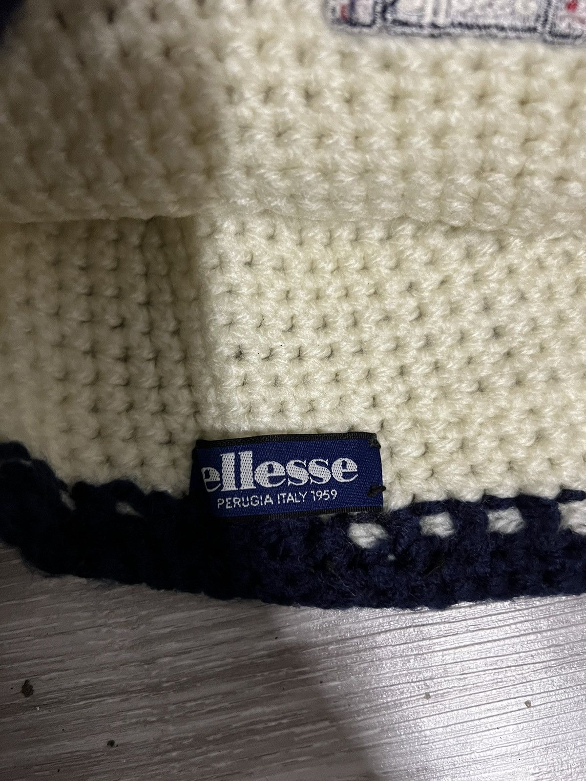 Ellesse × Vintage Vintage Ellesse crochet beanie hat Size ONE SIZE - 6 Thumbnail