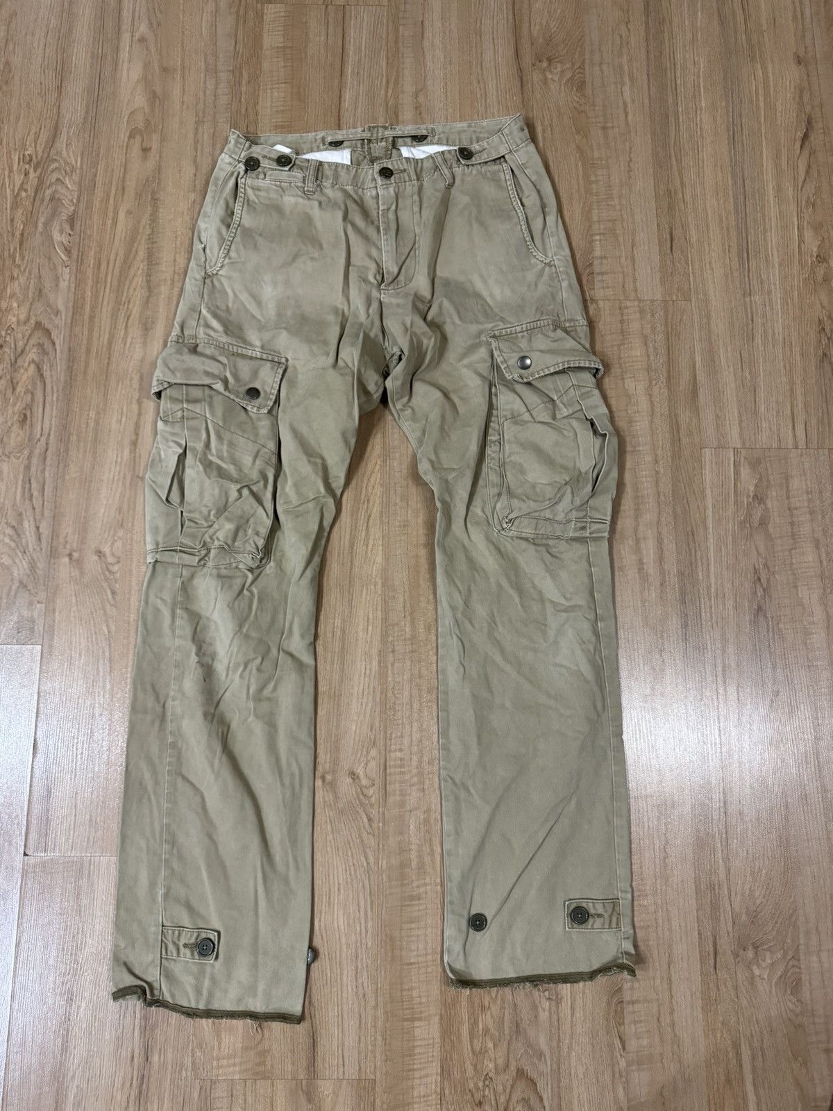 Japanese Brand Back Number Tactical Cargo Pants Size US 33 - 1 Thumbnail