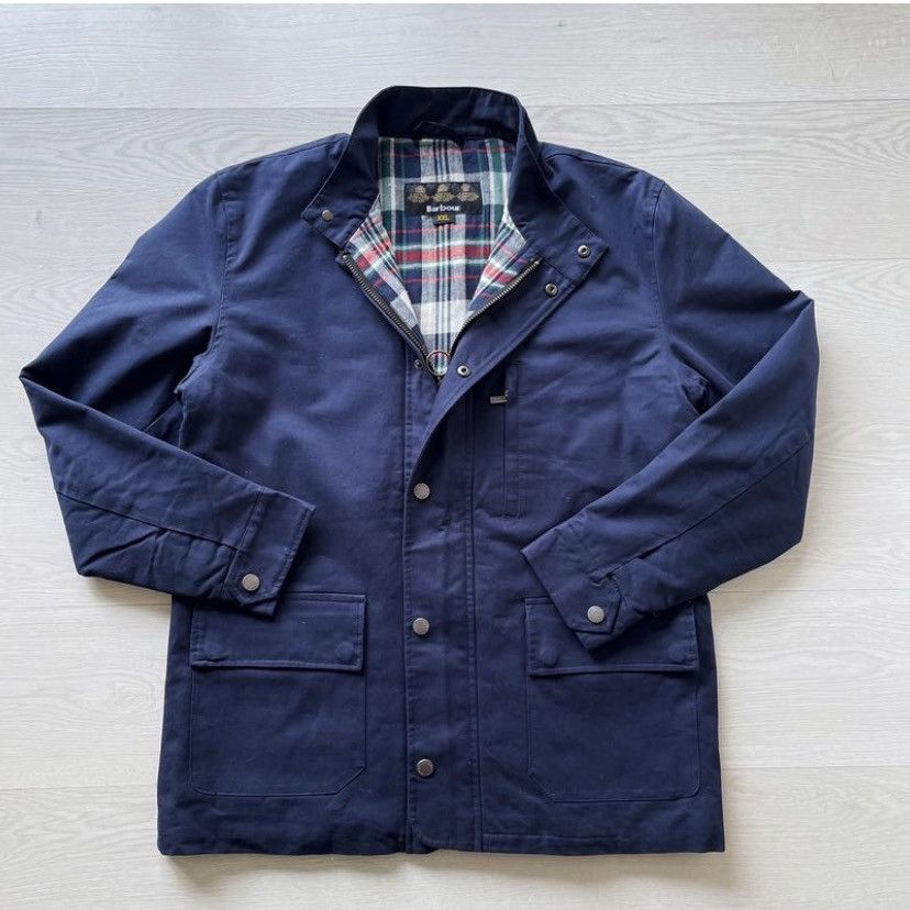 image of Barbour Jacket Size Xxl Men in Blue