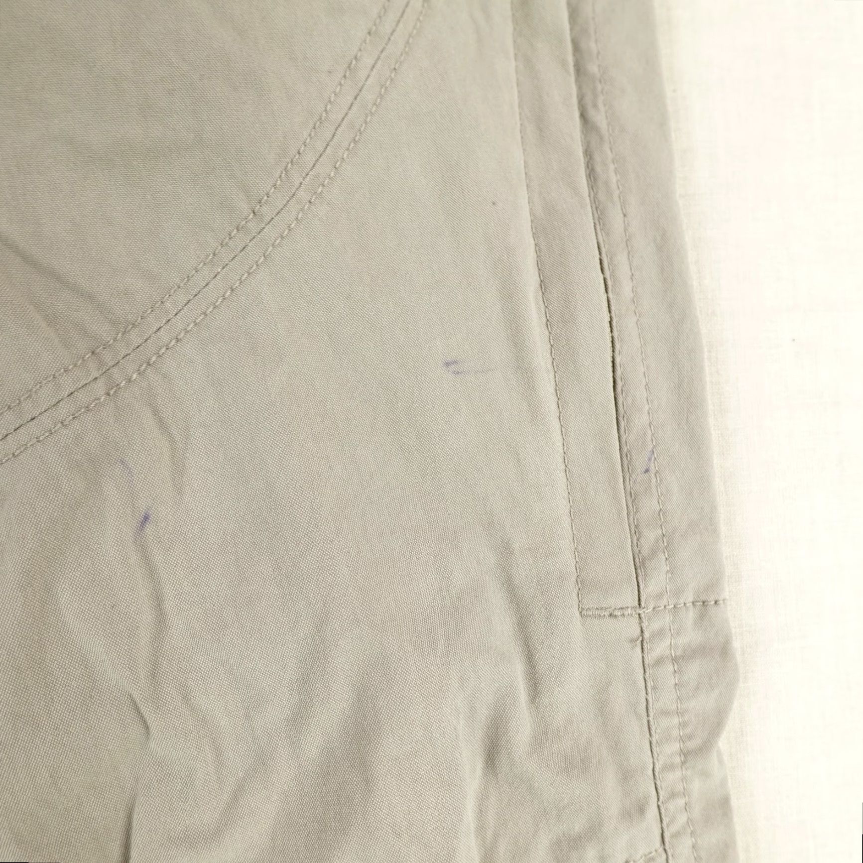 Vintage KÜHL Pants Womens 6 Cargo Beige Lightweight Roll Up Hiking Outdoor Trail Size 28" / US 6 / IT 42 - 5 Thumbnail