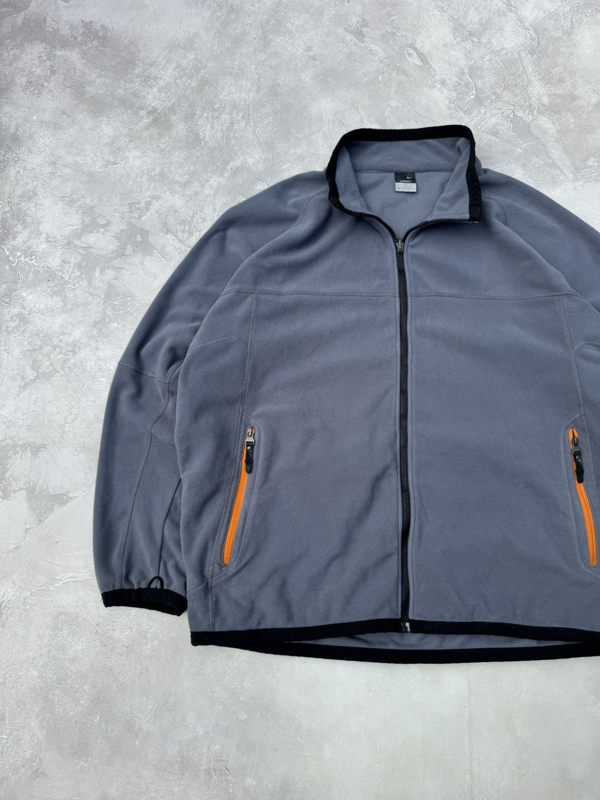 Nike Vintage Nike Zip Fleece Therma-fit Jacket Size US XXL / EU 58 / 5 - 6 Thumbnail