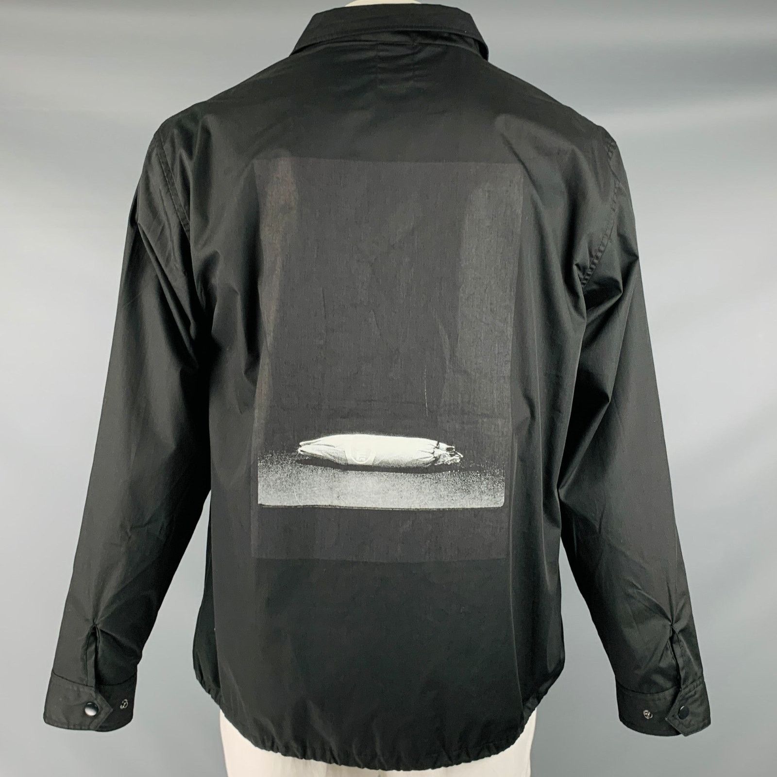 Other STRAIIIGHT Size L Black White Graphic Snaps Coat Size US L / EU 52-54 / 3 - 4 Thumbnail