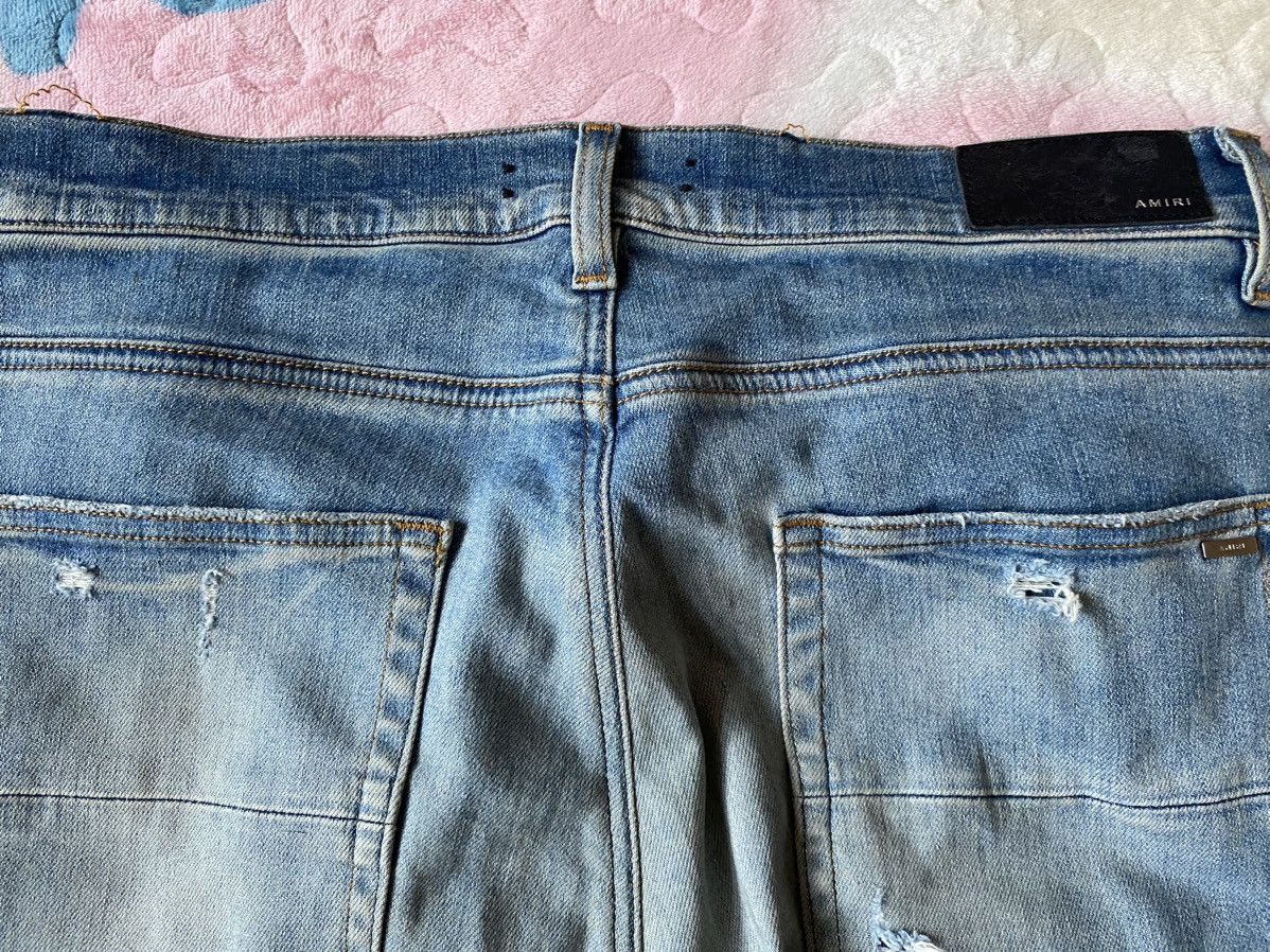 Amiri AMIRI Plaid Bandana Distressed Denim'Thrasher'Jeans Us 34 Size US 34 / EU 50 - 7 Thumbnail