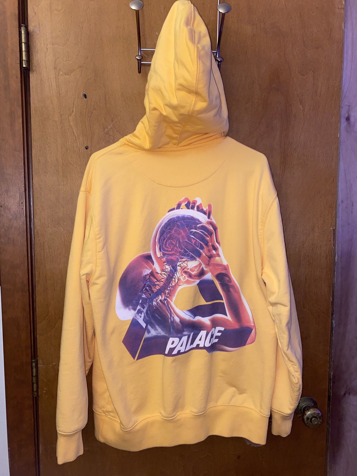 Palace Palace Tri-Gaine Hood Yellow Men's - SS20 - US Size US L / EU 52-54 / 3 - 7 Thumbnail