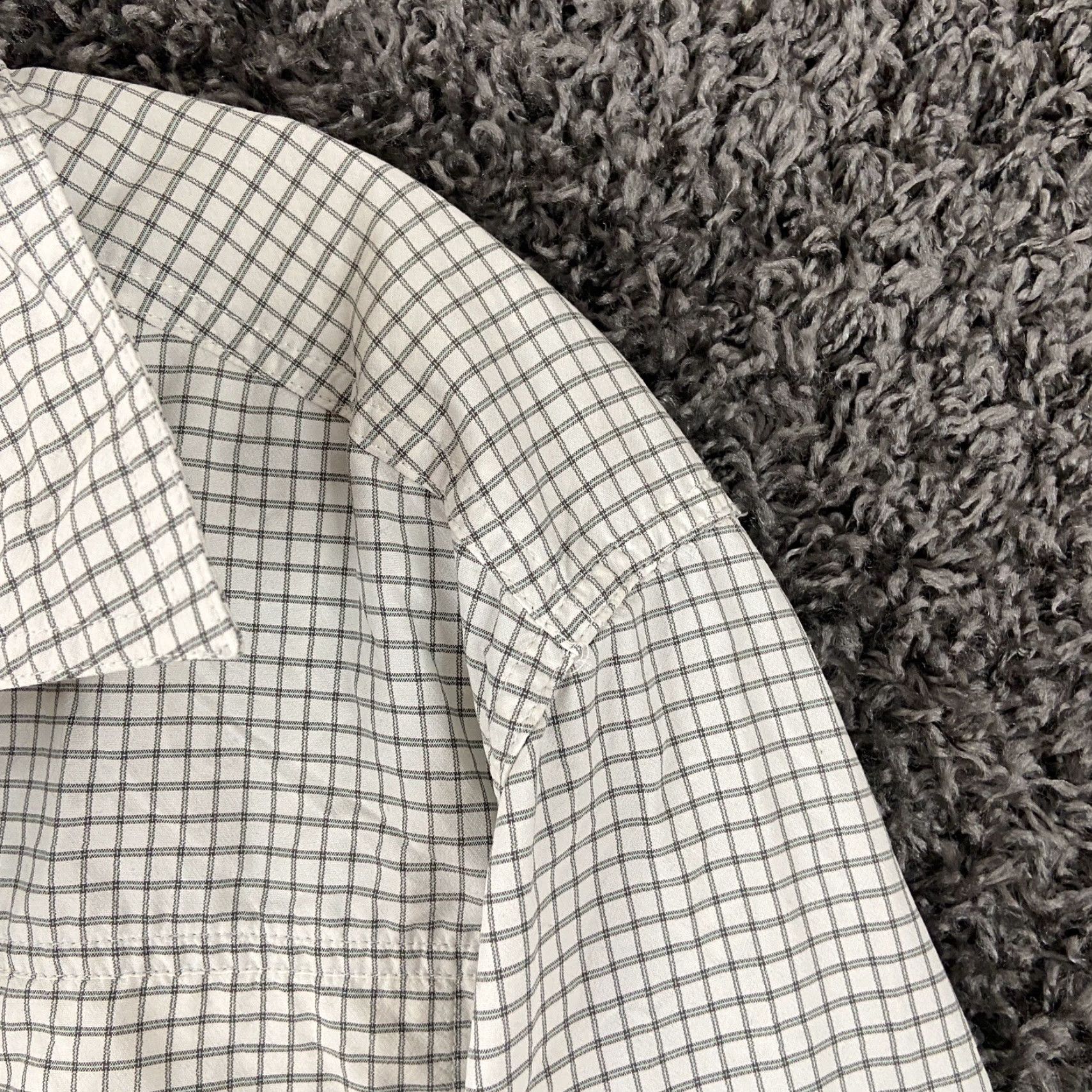 Eddie Bauer Eddie Bauer Button-Up Shirt L Tall Men Outdoors Plaid Long Sleeve White Green Multicolor Pockets All Seasons Casual Travel Mens Size US L / EU 52-54 / 3 - 7 Thumbnail