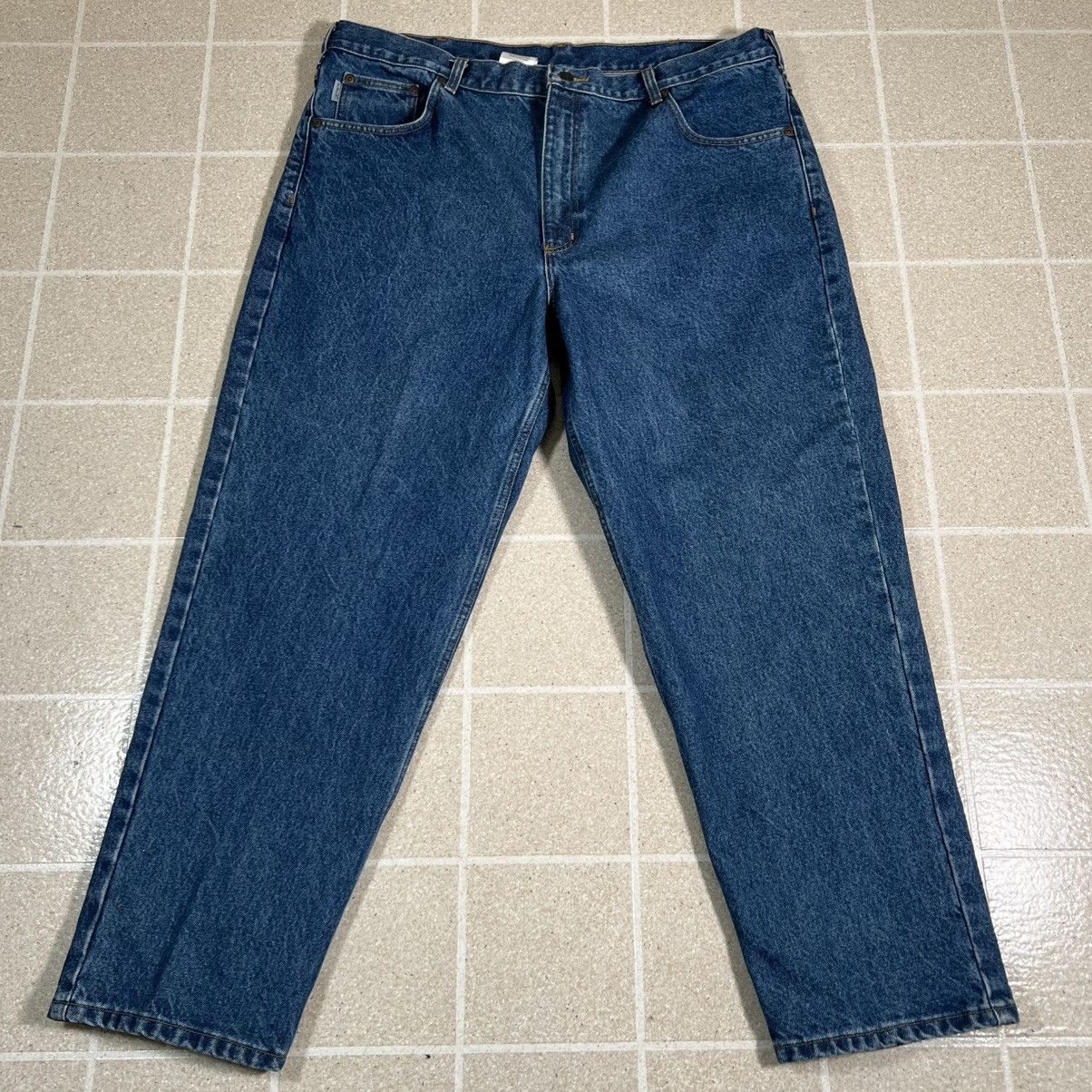 Carhartt Carhartt B17 DST Relaxed Fit Blue Jeans Men's 42x30 baggy Size US 42 / EU 58 - 5 Thumbnail
