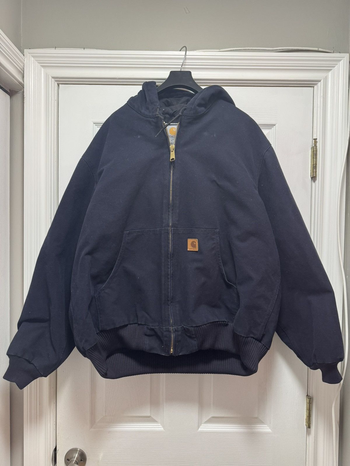 Carhartt Vintage Carhartt jacket Navy Size US XL / EU 56 / 4 - 1 Thumbnail