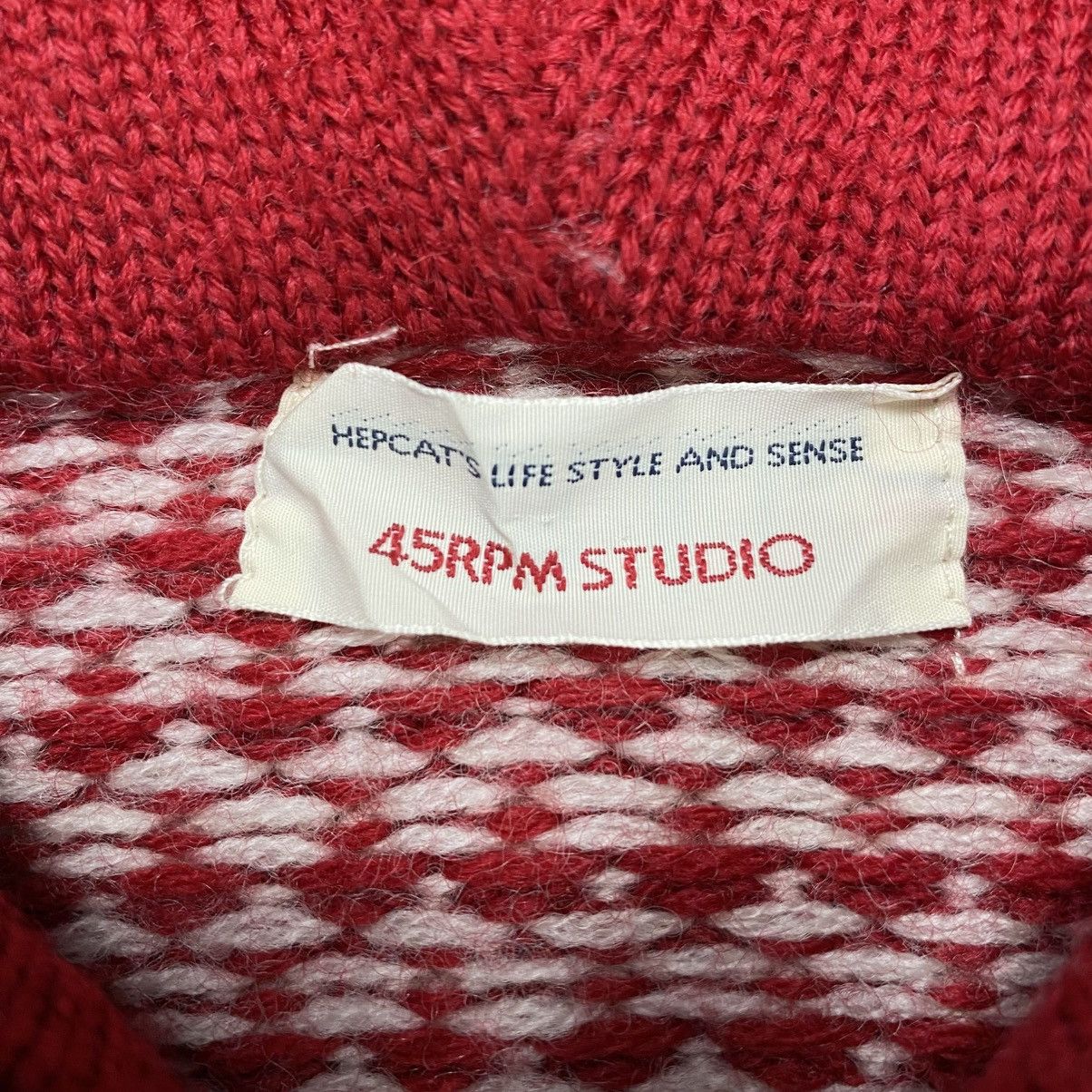 45rpm 45rpm Studio Knitted Venezia Pettern Zip Hooded Size US M / EU 48-50 / 2 - 6 Thumbnail