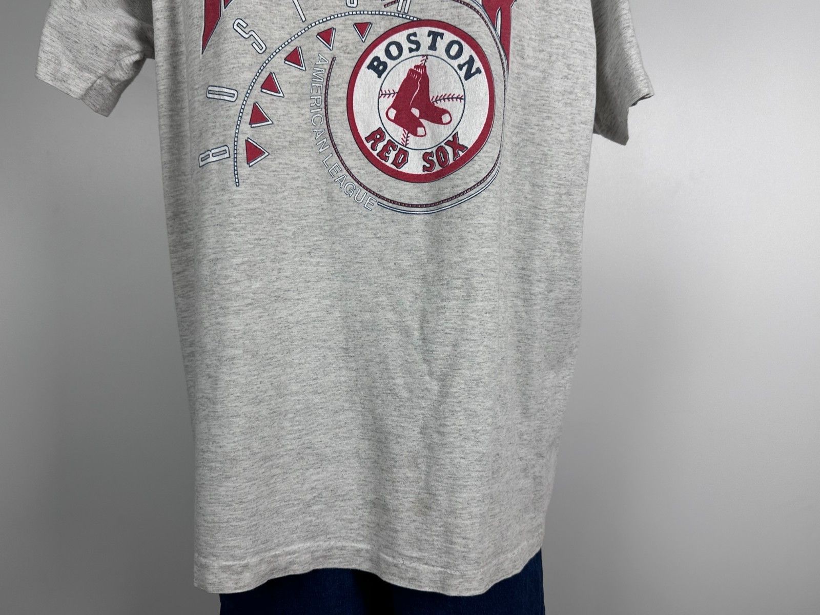Vintage Boston Red Sox Vintage T Shirt Size XXL Gray Made In USA Size US XXL / EU 58 / 5 - 3 Thumbnail