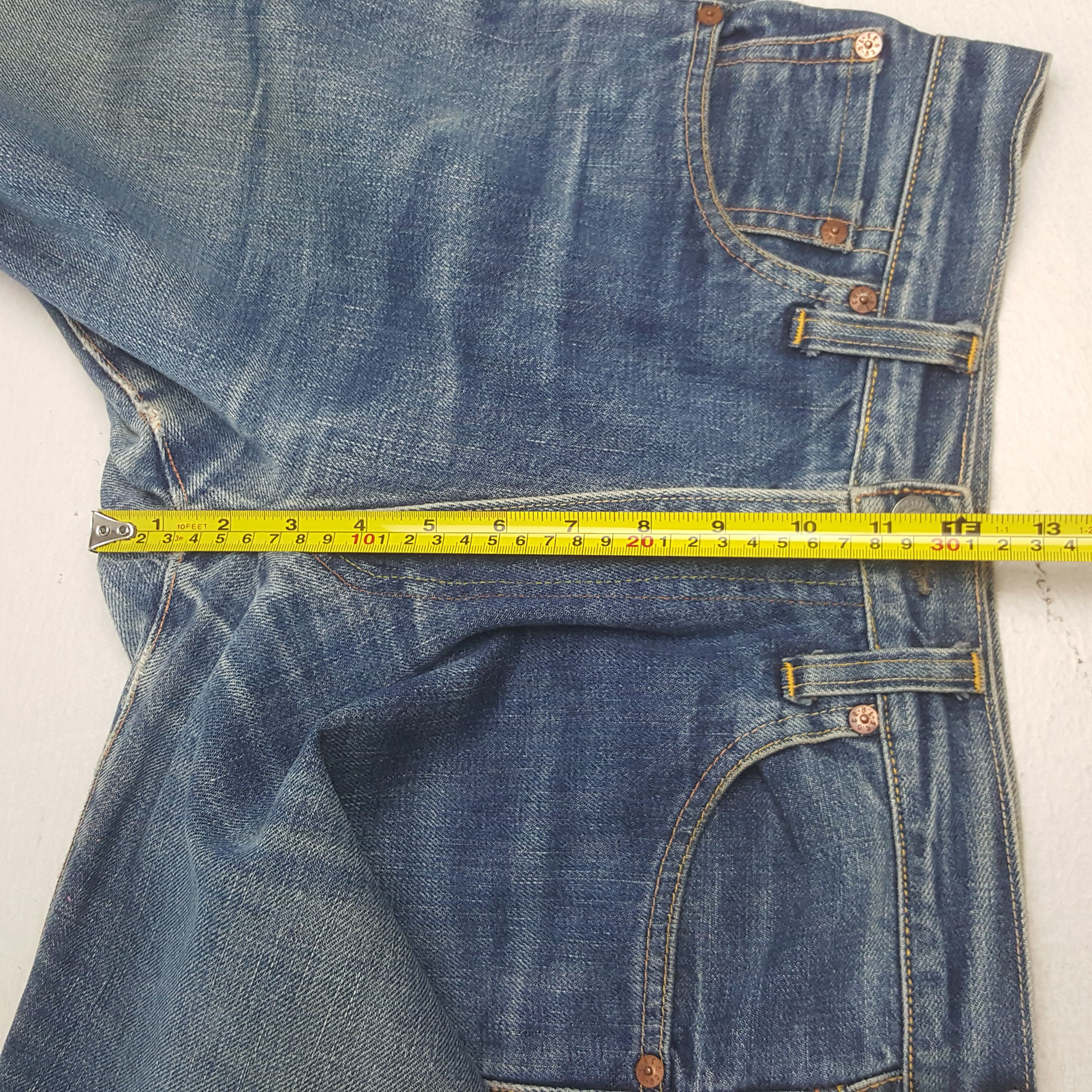 Vintage Evisu Selvedge Japanese Daicock Denim Jeans RR28