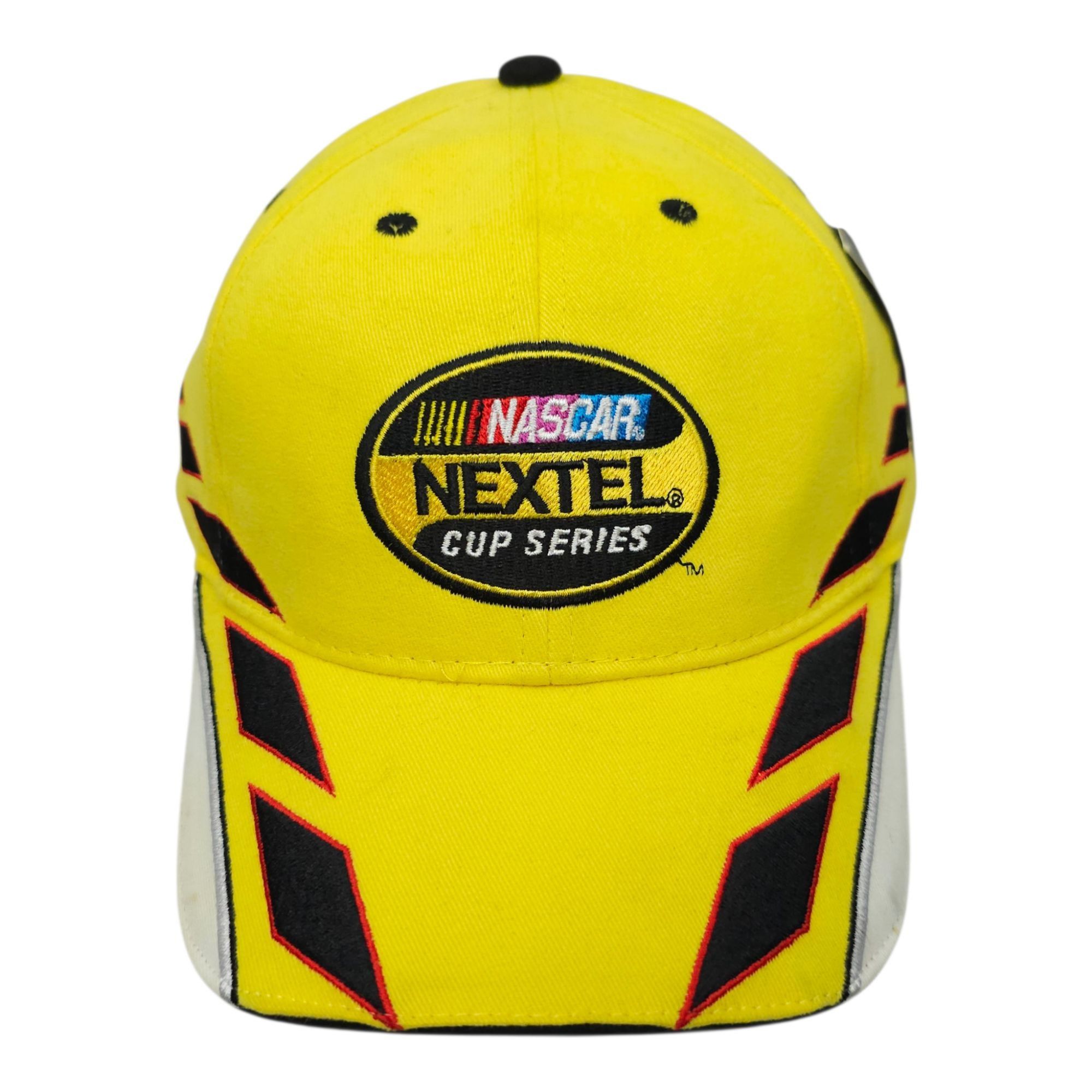 NASCAR NASCAR Nextel Cup Series Racing Cap Hat Yellow Embroidered Size ONE SIZE - 1 Thumbnail