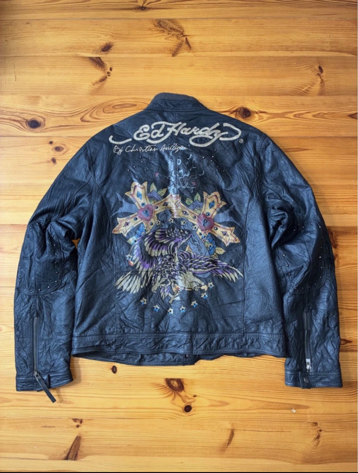Christian Audigier × Ed Hardy × Japanese Brand 🇯🇵 VERY RARE Ed