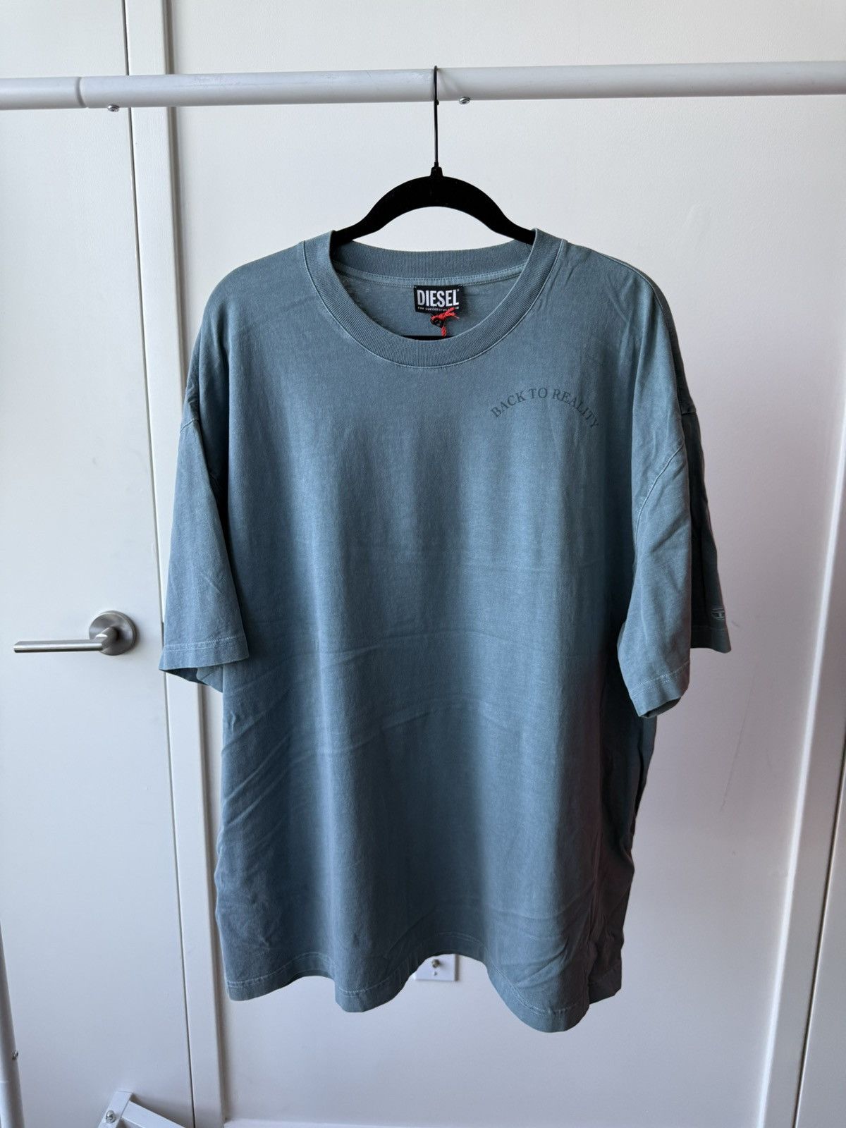 Diesel Diesel by Glen Martens ”back to reality” washed tee Size US XL / EU 56 / 4 - 1 Thumbnail