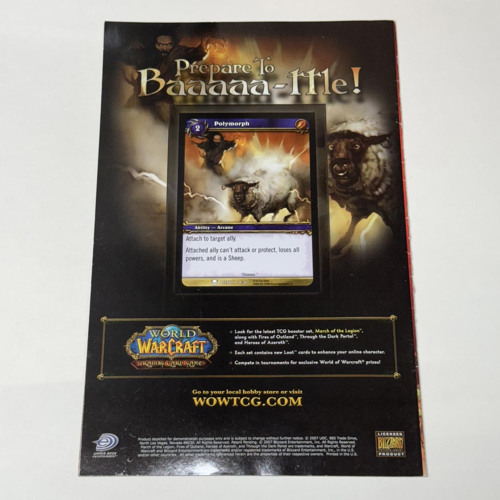 Designer Wildstorm World of Warcraft #1 JAN 2008 WoW Comic Book Size ONE SIZE - 5 Thumbnail