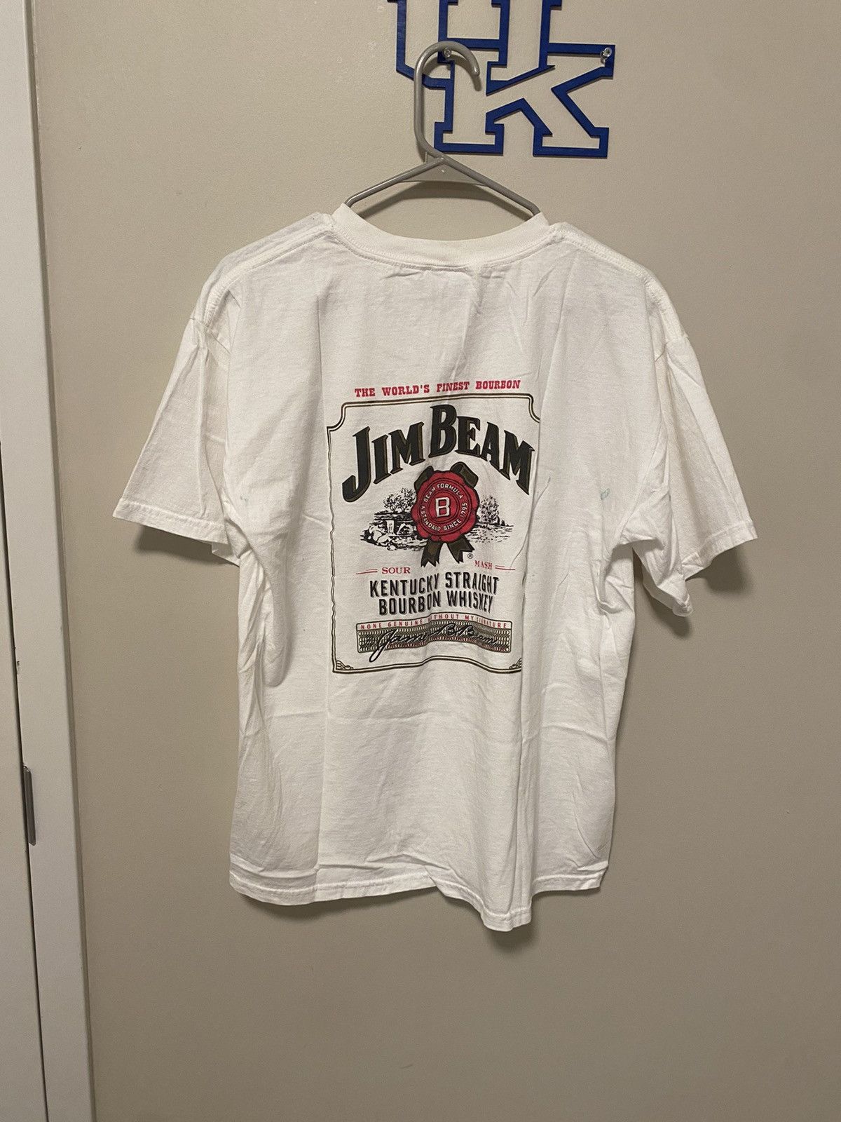 Band Tees × Vintage Jim Bean Tee Size US L / EU 52-54 / 3 - 1 Thumbnail