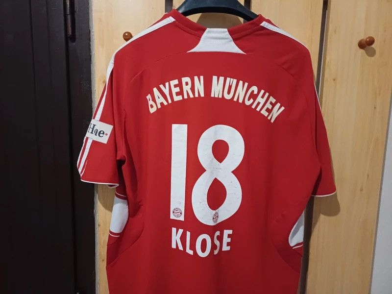 Adidas Original Bayern Munich jersey 2007-08 KLOSE #18 size L Size US L / EU 52-54 / 3 - 10 Thumbnail