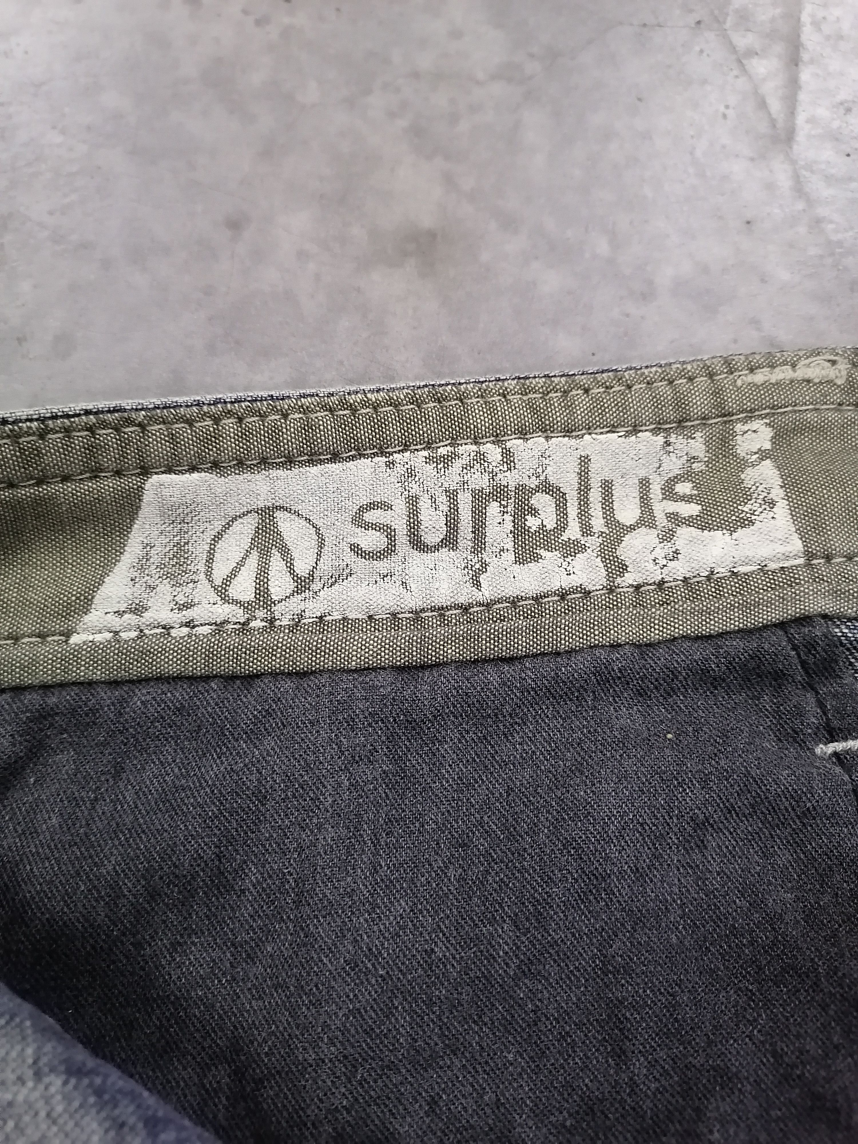 Japanese Brand Surplus Cargo Distressed Denim Short Pants Size US 30 / EU 46 - 6 Thumbnail
