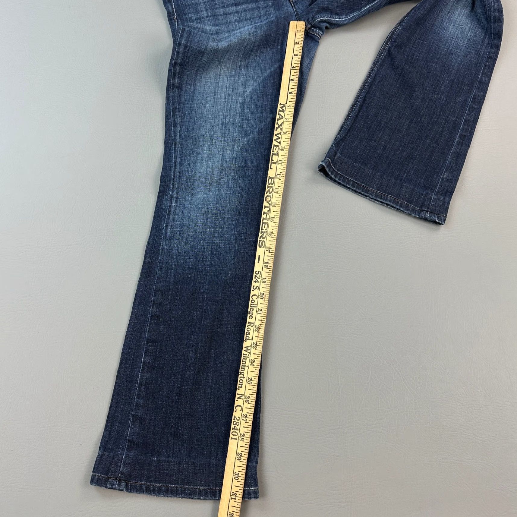 Vintage Joe's Jeans Jeans Women's 30 31x31 Dark Wash Denim Honey Ryder Bootcut Stretch 5-Pocket Design Regular Blue Cowboys Retro USA Womens Size 30" / US 8 / IT 44 - 2 Thumbnail