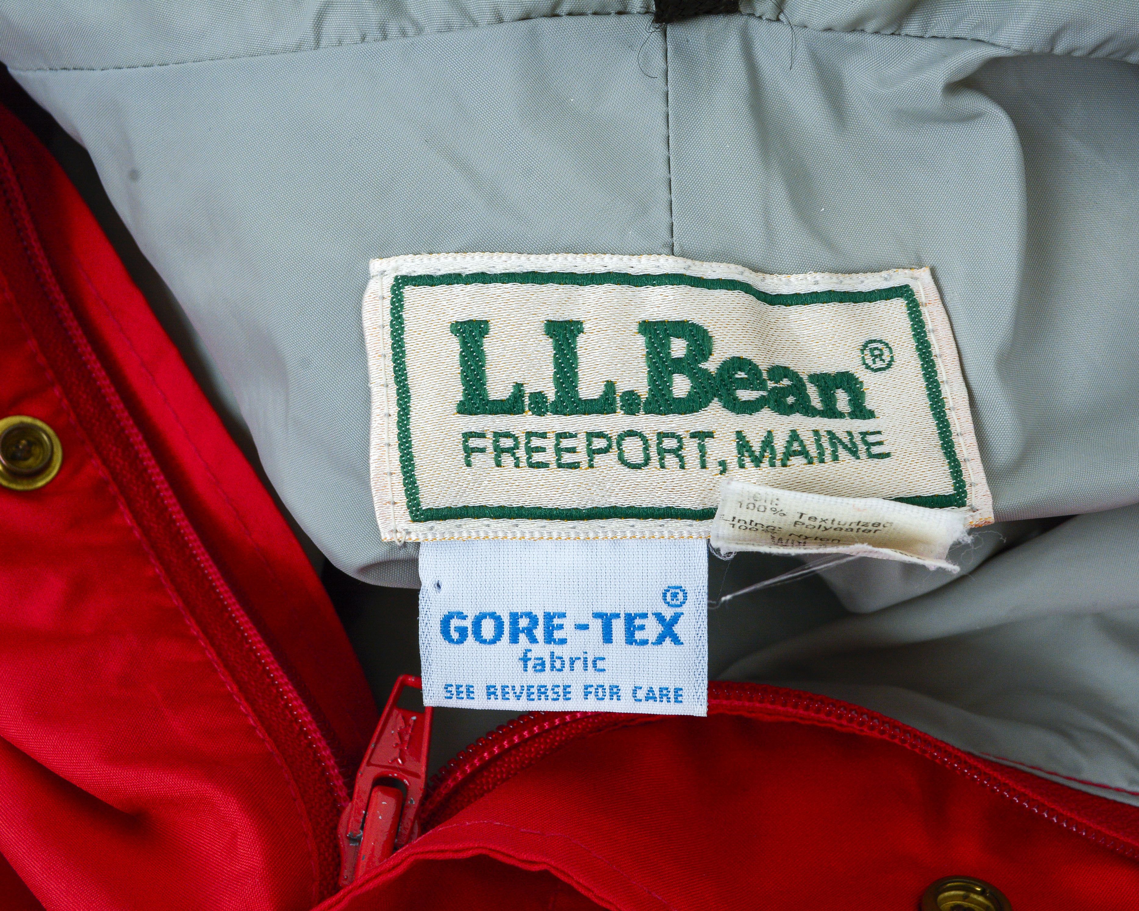 L.L. Bean Gore-Tex 80's M Anorak Made in U.S.A Jacket M Hood Rain Top Size US M / EU 48-50 / 2 - 4 Thumbnail