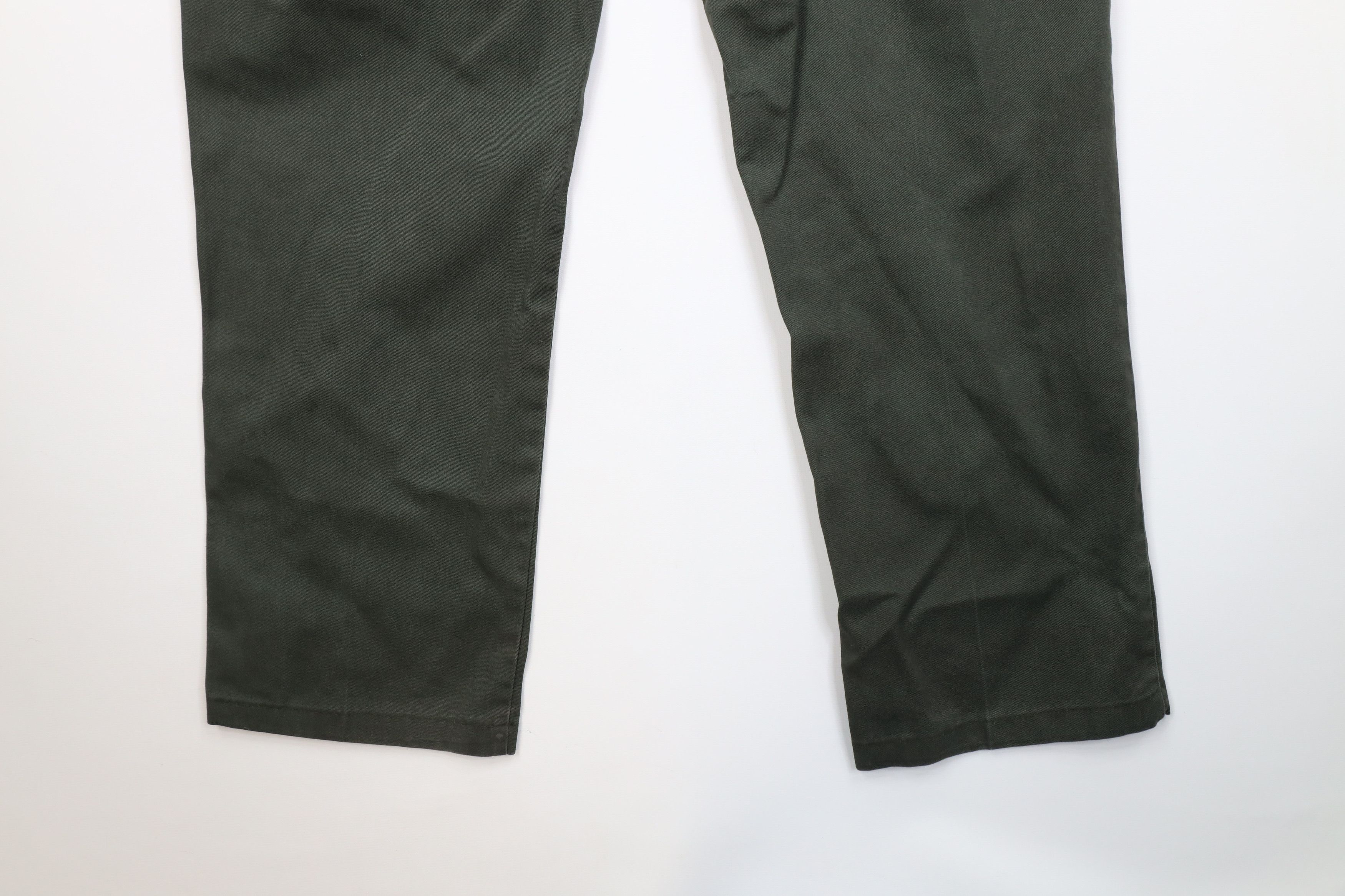 Dickies Vintage Y2K Dickies Wide Leg Dungaree Pants Workwear Green Size US 38 / EU 54 - 13 Thumbnail