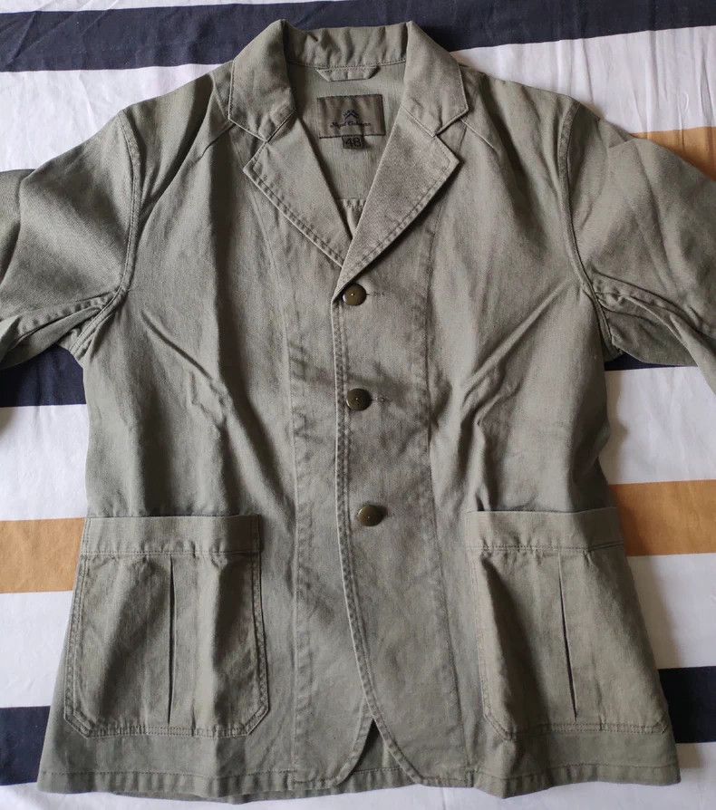 Nigel Cabourn Nigel Cabourn Men's Utility Jacket Size US S / EU 44-46 / 1 - 1 Thumbnail