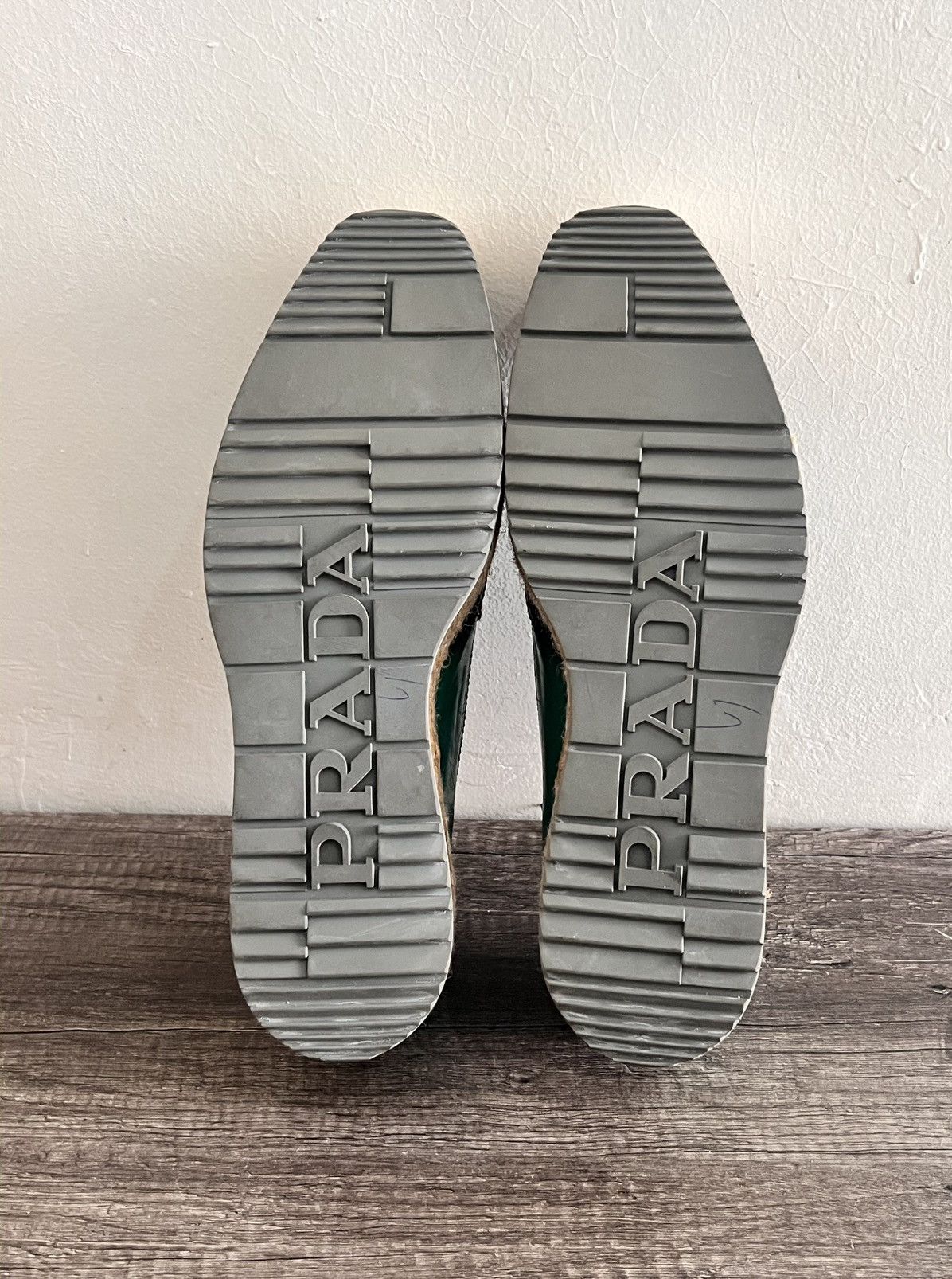Prada Prada Wingtip Woven Sole Brogues Size US 10 / EU 43 - 8 Thumbnail