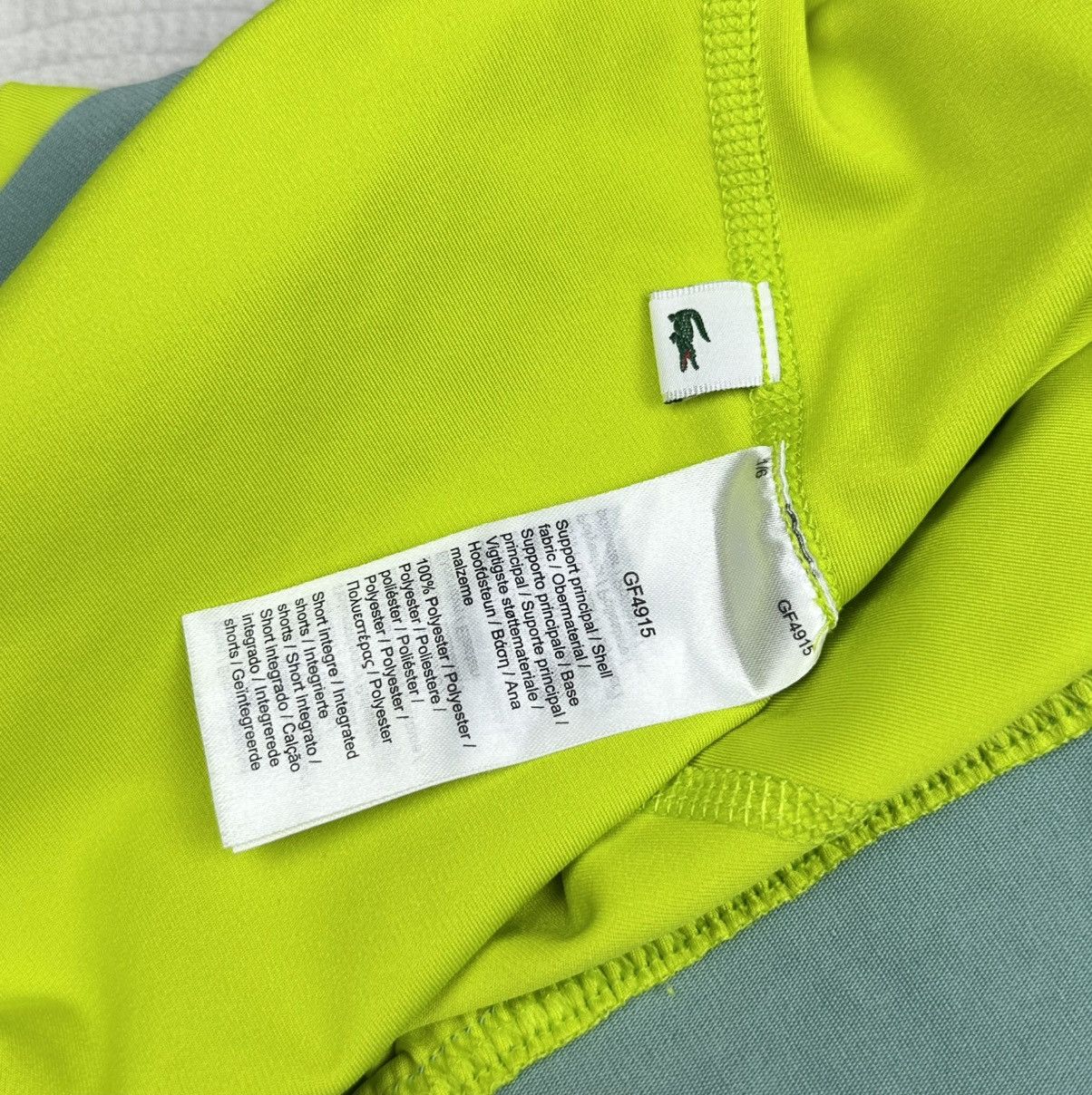 Lacoste Lacoste Zip High Neck Tennis set Polo & Shorts size 40 Size 28" / US 6 / IT 42 - 19 Thumbnail