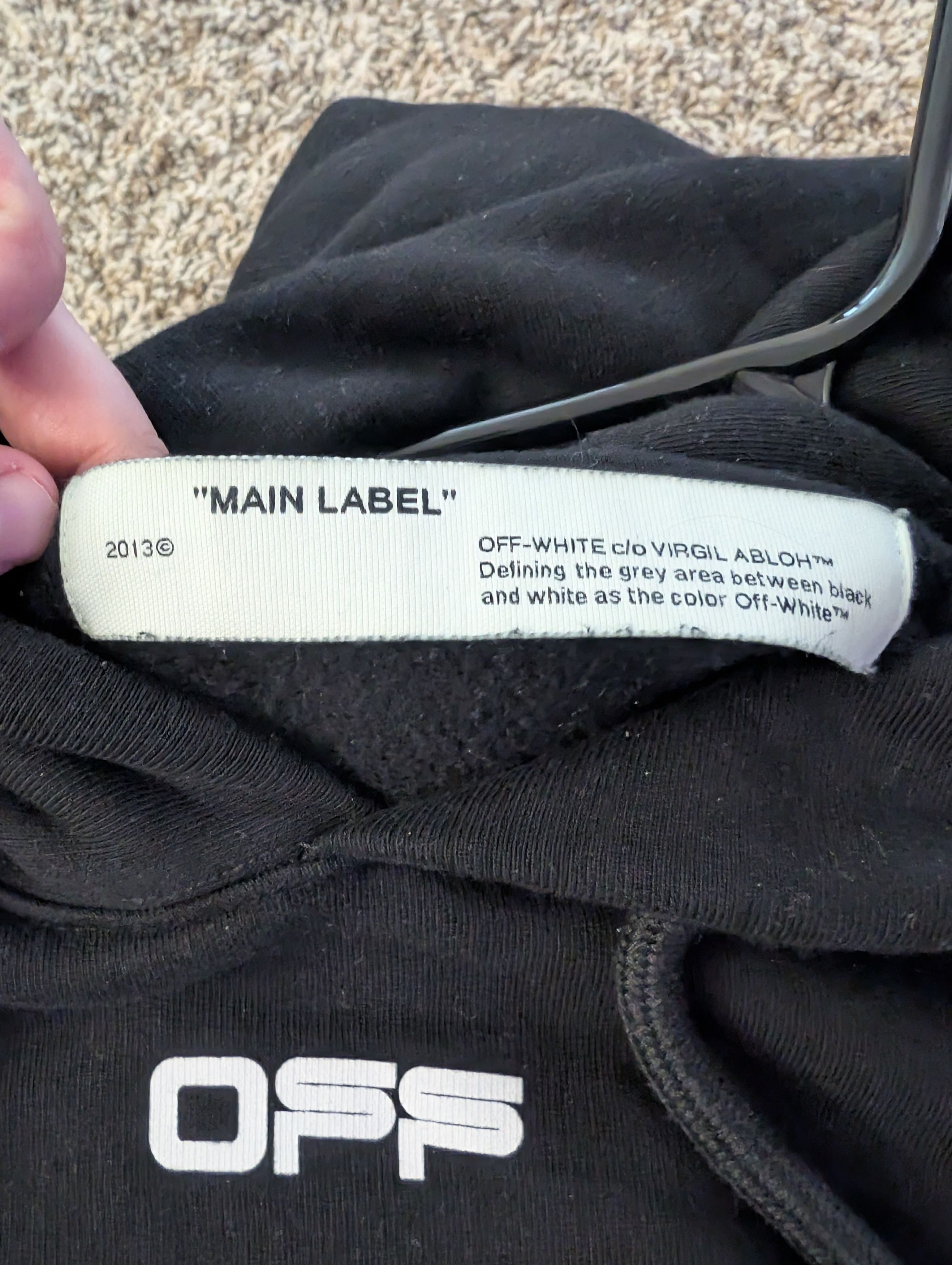 Off-White Off-white cabin baggage arrow hoodie Size US M / EU 48-50 / 2 - 4 Thumbnail