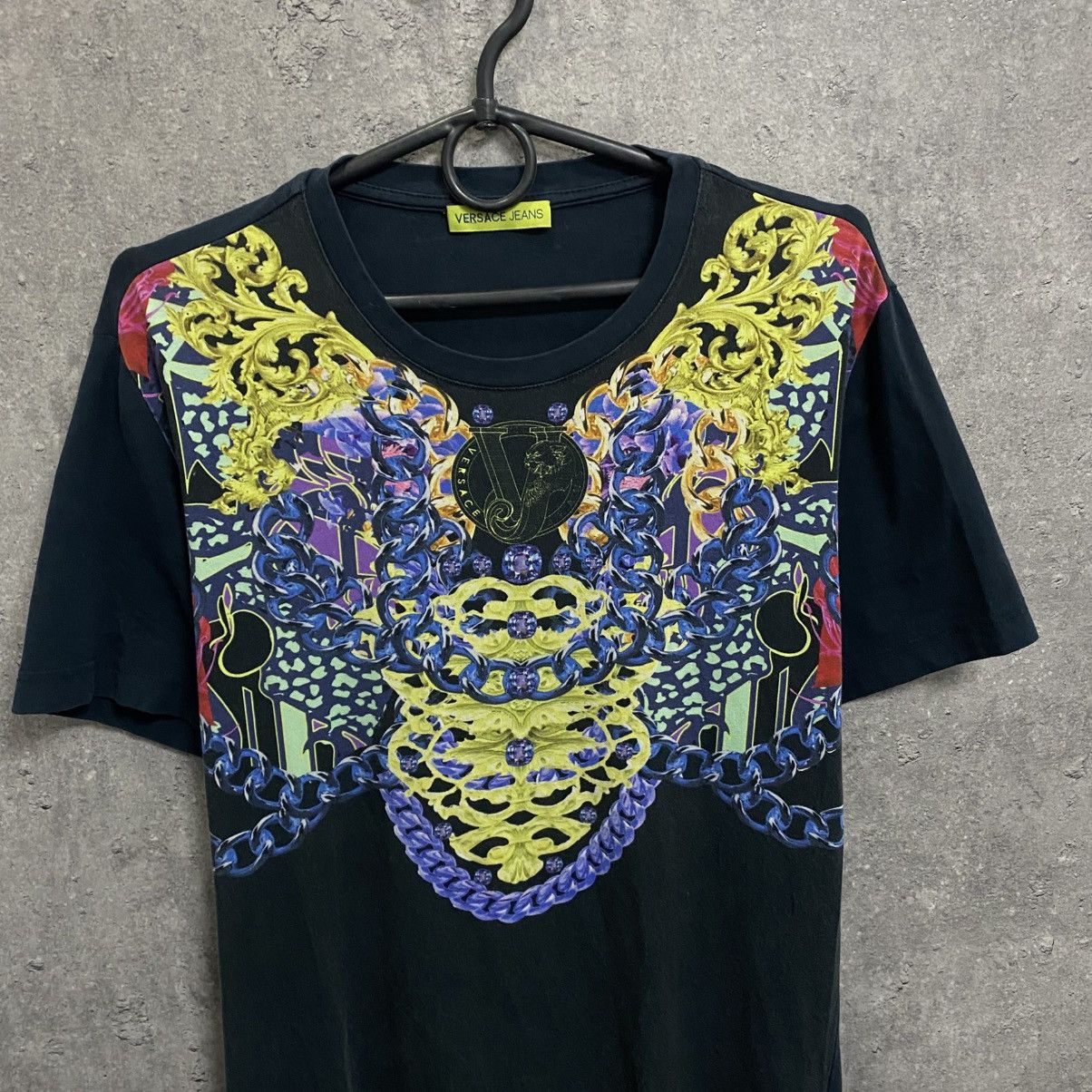 Versace Mens Vintage Versace T-shirt Big logo Tee luxury Size US S / EU 44-46 / 1 - 5 Thumbnail