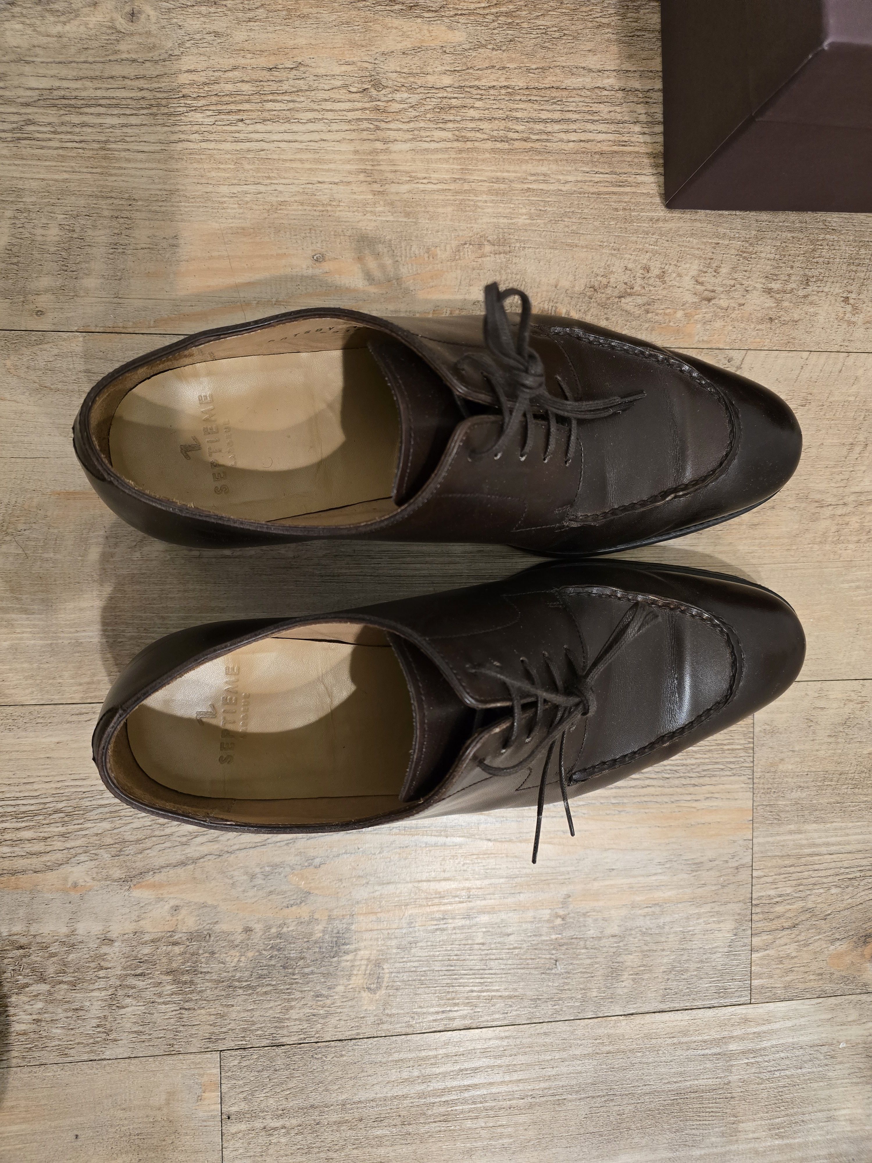 Septieme Largeur Septieme Largeur Derby Dress Leather Shoes, 6.5 US / 7.5 UK Size US 7.5 / EU 40-41 - 2 Thumbnail