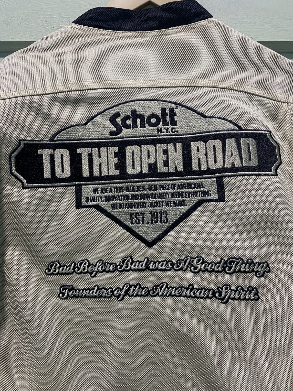 Schott Schott NYC Leather Motorcycle Jacket With Padding Size US M / EU 48-50 / 2 - 6 Thumbnail