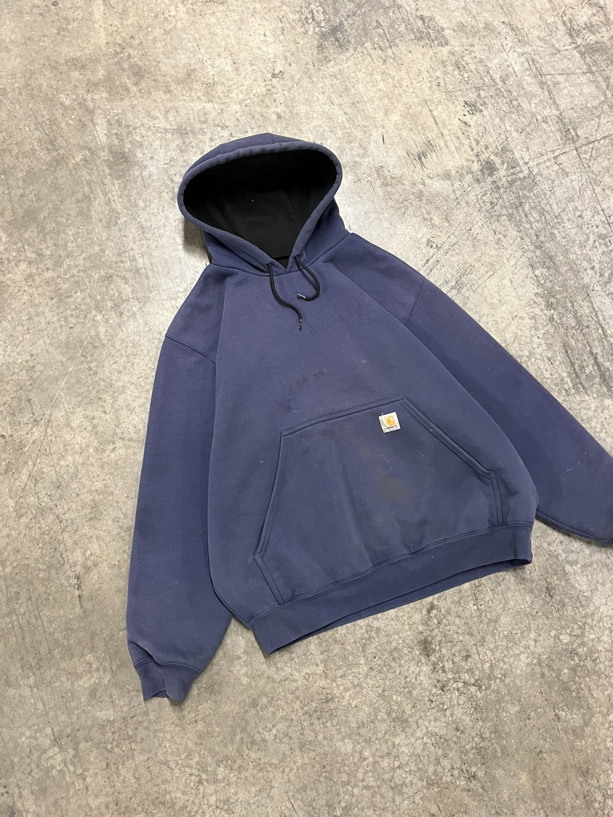 Carhartt × Vintage Carhartt vintage thermal lined hoodie thrashed skater hype Size US XL / EU 56 / 4 - 2 Thumbnail