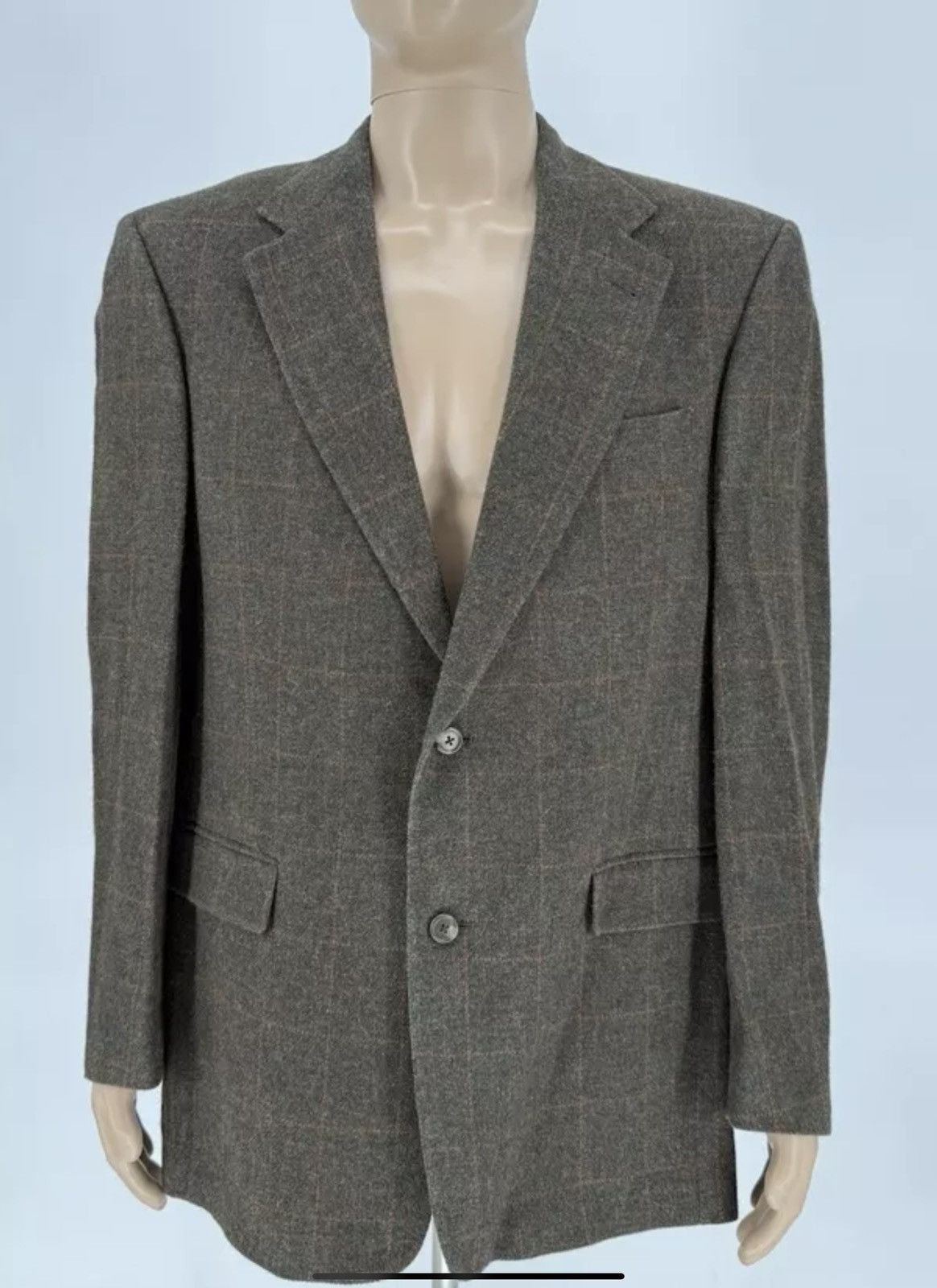Burberry Vintage 90s Burberry’s Blazer Brown Tan Men’s Size 41 L Size 40L - 1 Thumbnail