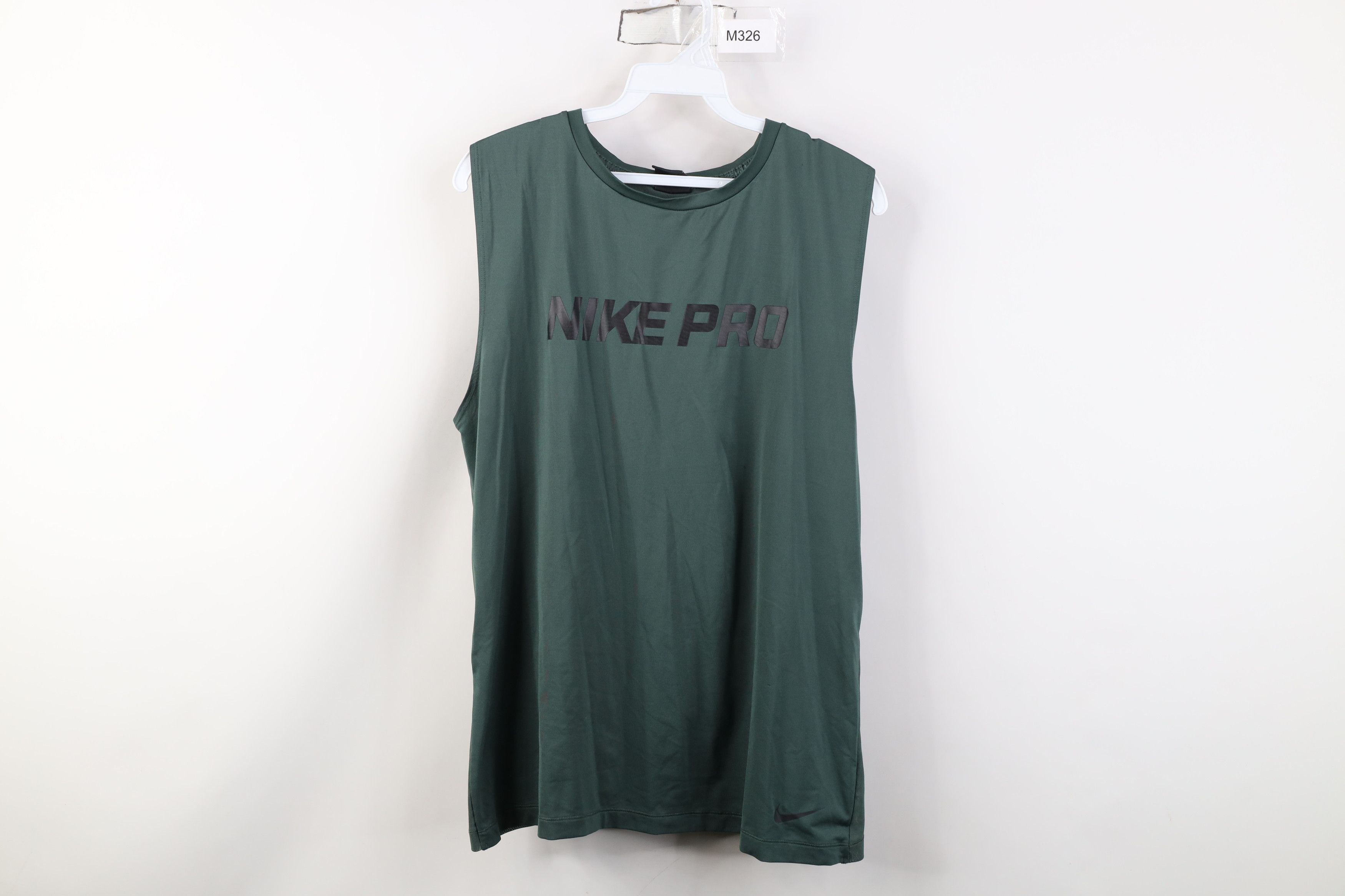 Nike Nike Pro Combat Compression Fitted Sleeveless Muscle T-Shirt Size XL / US 12-14 / IT 48-50 - 1 Thumbnail