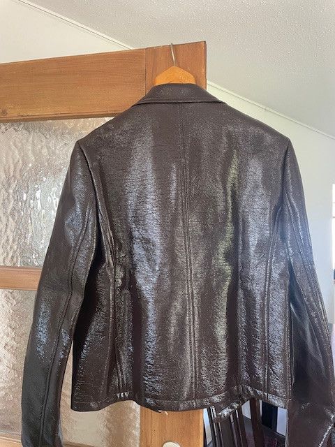 Courreges Vinyl Leather Jacket - Courrèges, Size 52 / M, New Size US M / EU 48-50 / 2 - 4 Thumbnail