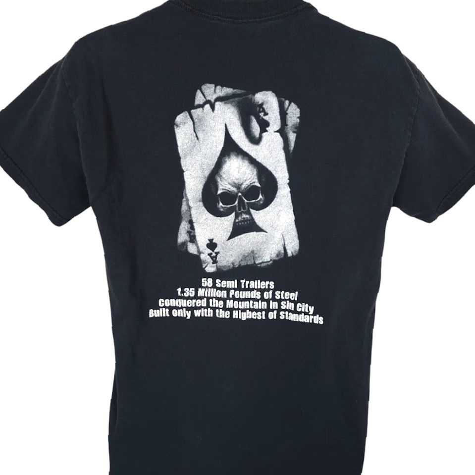 Vintage Ace Of Spades Skull T Shirt Mens Size Medium Black James Thomas Productions Size US M / EU 48-50 / 2 - 4 Thumbnail