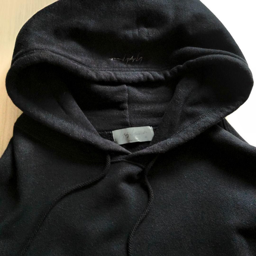 yohji yamamoto pour homme EMBROIDERY HOODIE